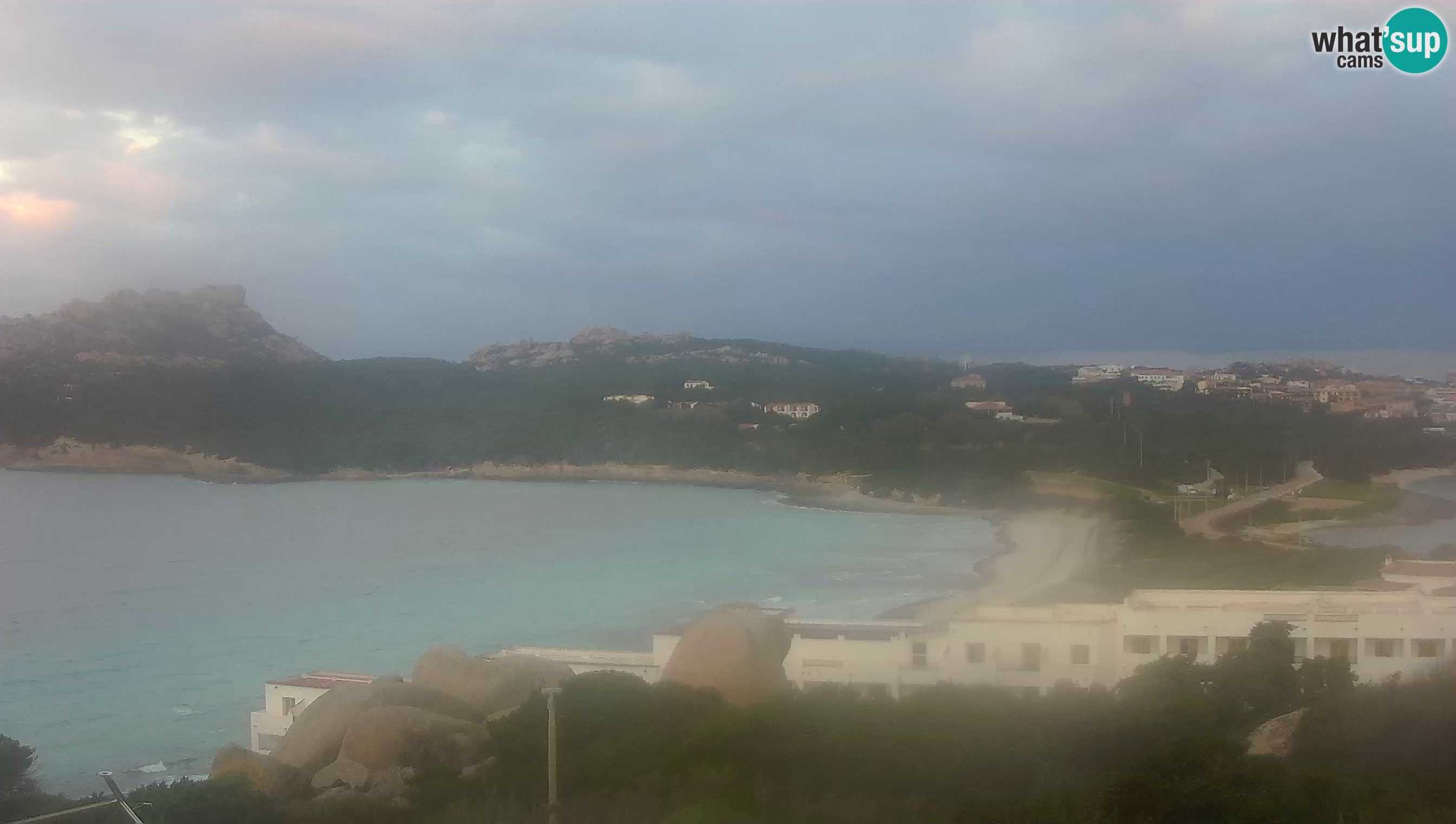 Spletna kamera v živo Capo Testa plaža dveh morij – Santa Teresa Gallura – Sardinija