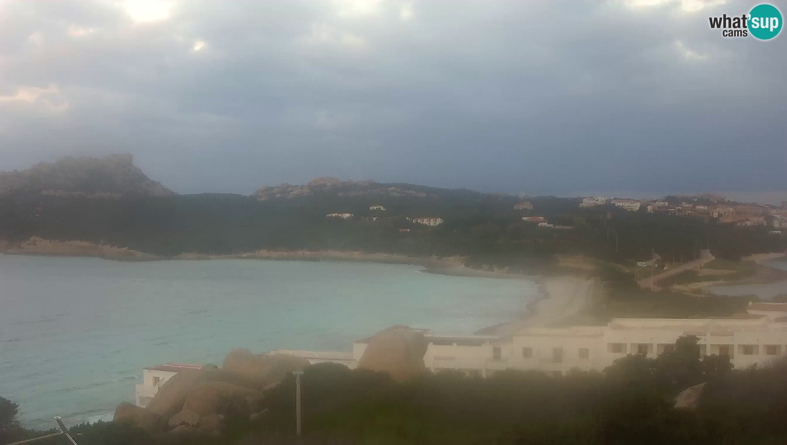 Live Webcam Capo Testa der Strand von 2 Meer – Santa Teresa Gallura – livecam Sardinien