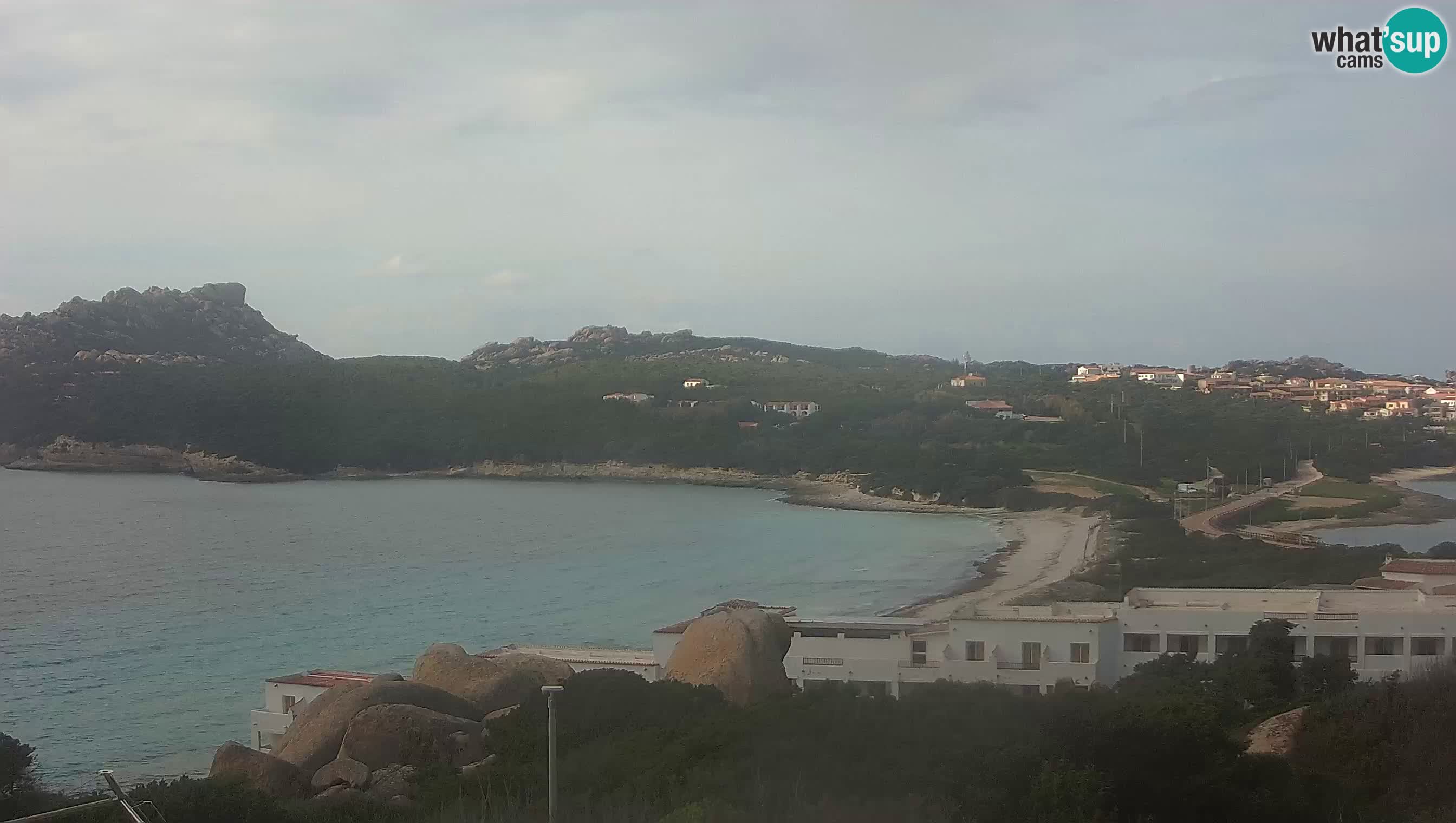 Live Webcam Capo Testa la spiaggia dei due mari – Santa Teresa Gallura – livecam Sardegna