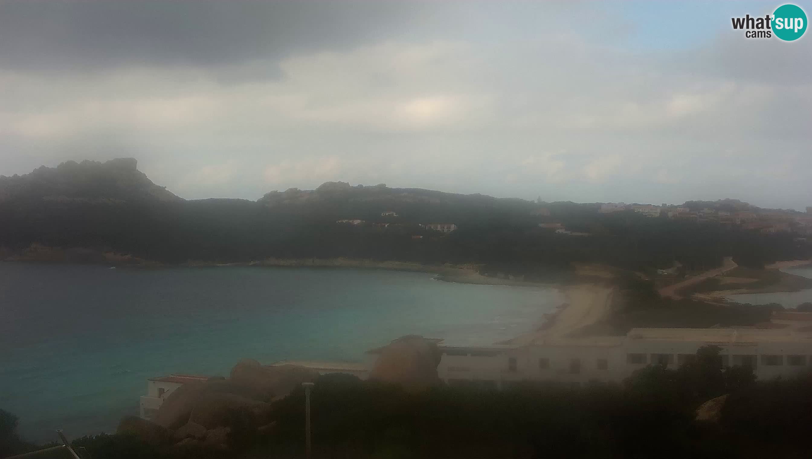 Live Webcam Capo Testa der Strand von 2 Meer – Santa Teresa Gallura – livecam Sardinien