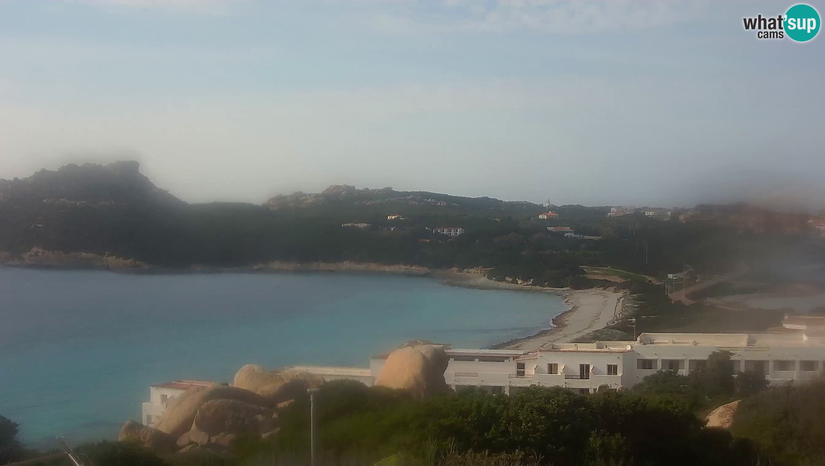 Live Webcam Capo Testa der Strand von 2 Meer – Santa Teresa Gallura – livecam Sardinien