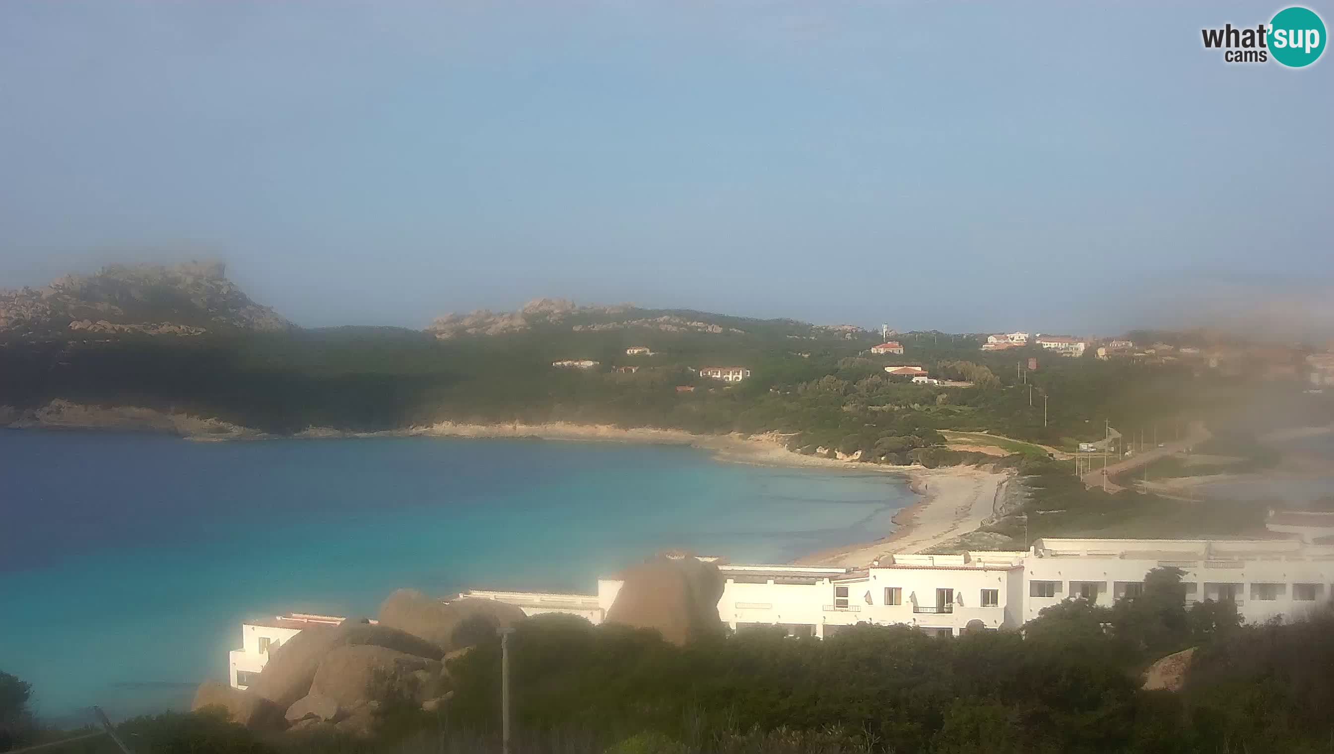 Webcam en vivo Capo Testa la playa de 2 mar – Santa Teresa Gallura – livecam Sardinia