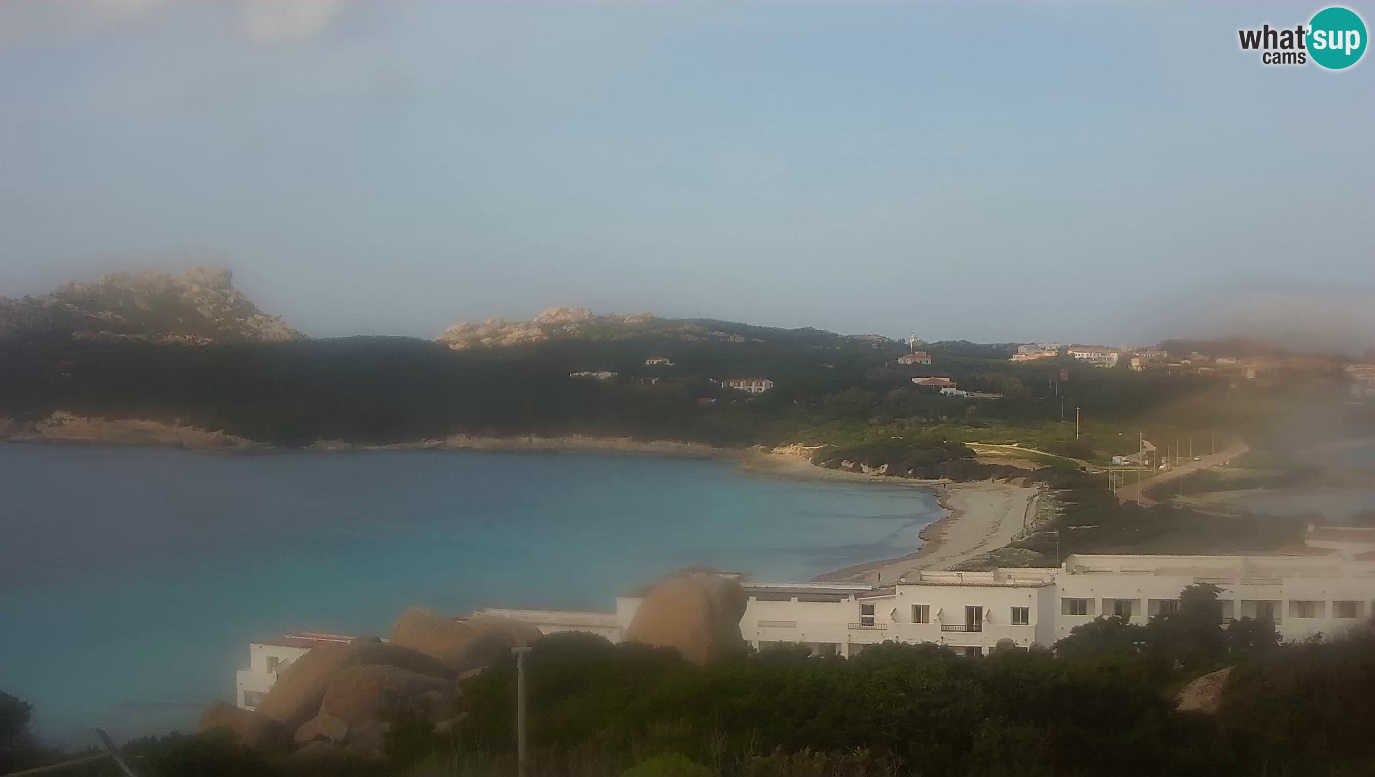 Live Webcam Capo Testa la plage de 2 mer – Santa Teresa Gallura – livecam Sardaigne