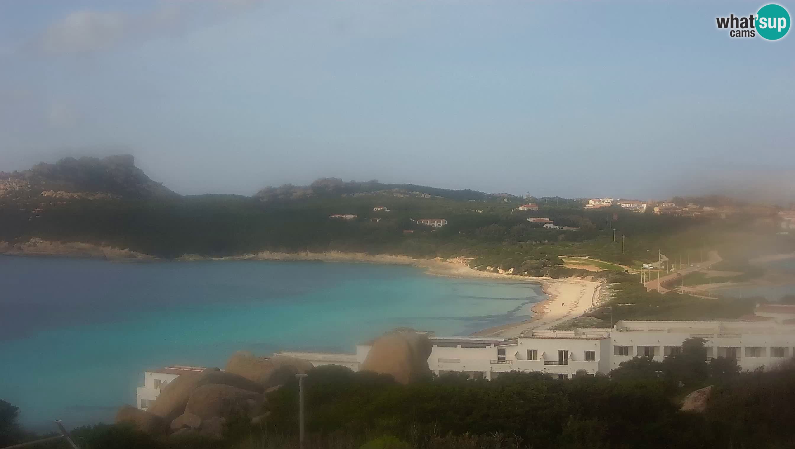 Webcam en vivo Capo Testa la playa de 2 mar – Santa Teresa Gallura – livecam Sardinia