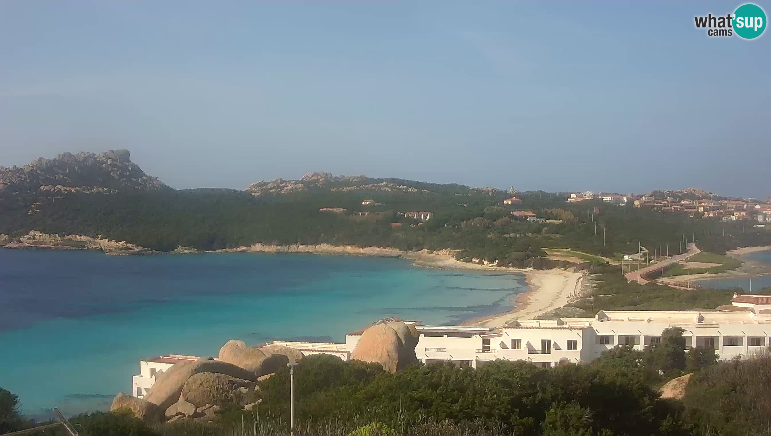 Live Webcam Capo Testa la spiaggia dei due mari – Santa Teresa Gallura – livecam Sardegna