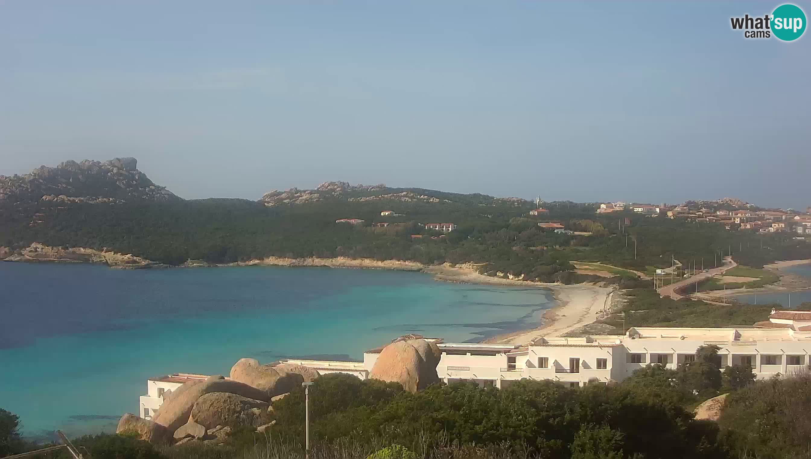 Webcam en vivo Capo Testa la playa de 2 mar – Santa Teresa Gallura – livecam Sardinia