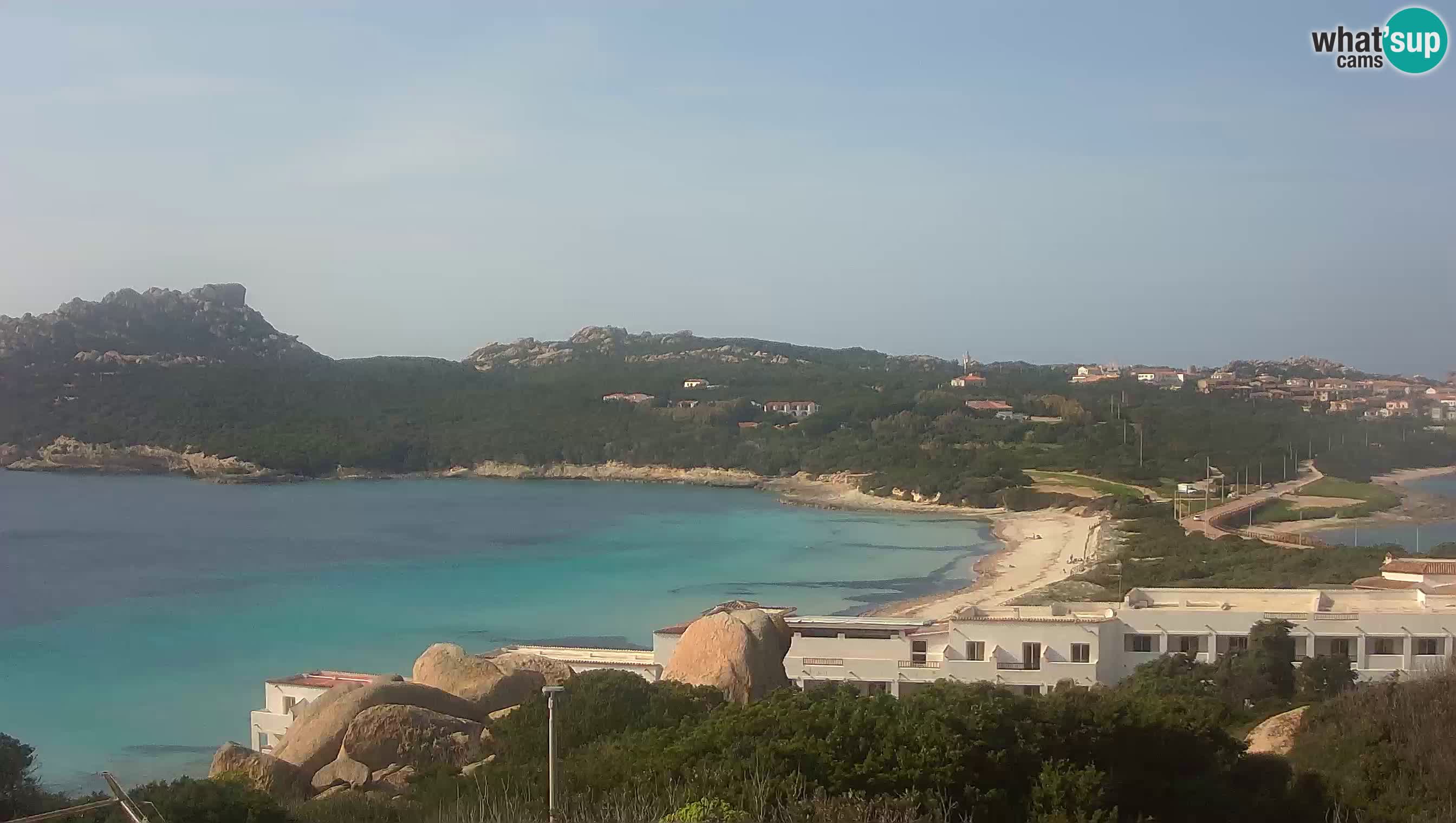 Live Webcam Capo Testa la spiaggia dei due mari – Santa Teresa Gallura – livecam Sardegna