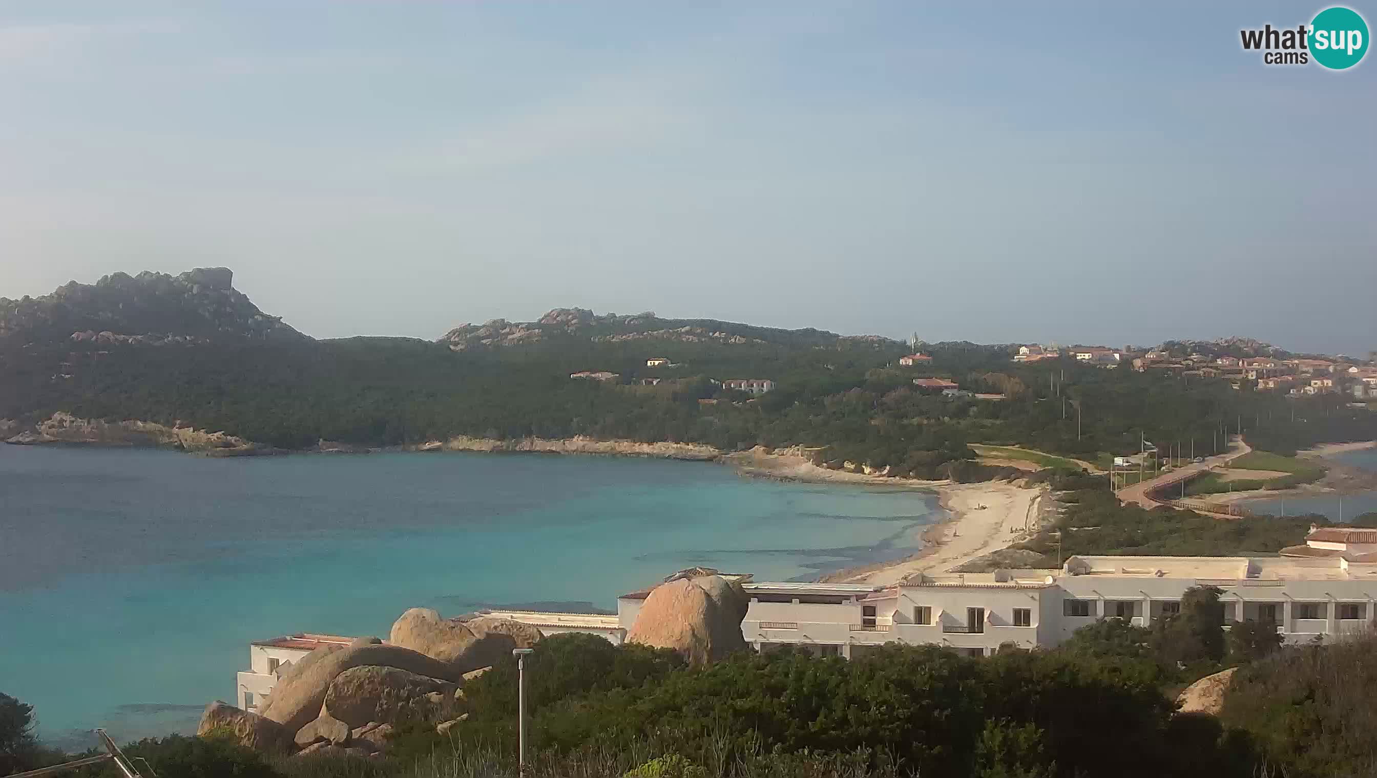 Live Webcam Capo Testa the beach of 2 sea – Santa Teresa Gallura – livecam Sardinia