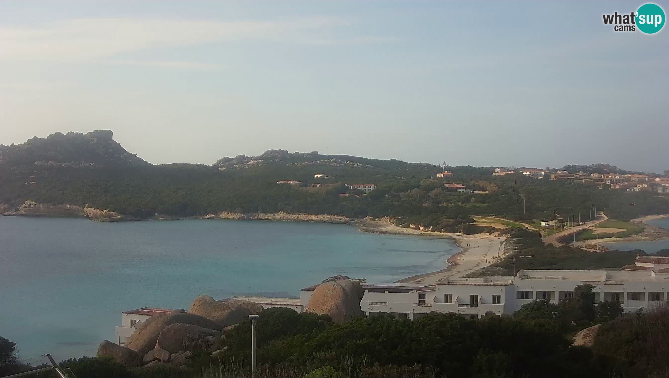 Live Webcam Capo Testa la spiaggia dei due mari – Santa Teresa Gallura – livecam Sardegna