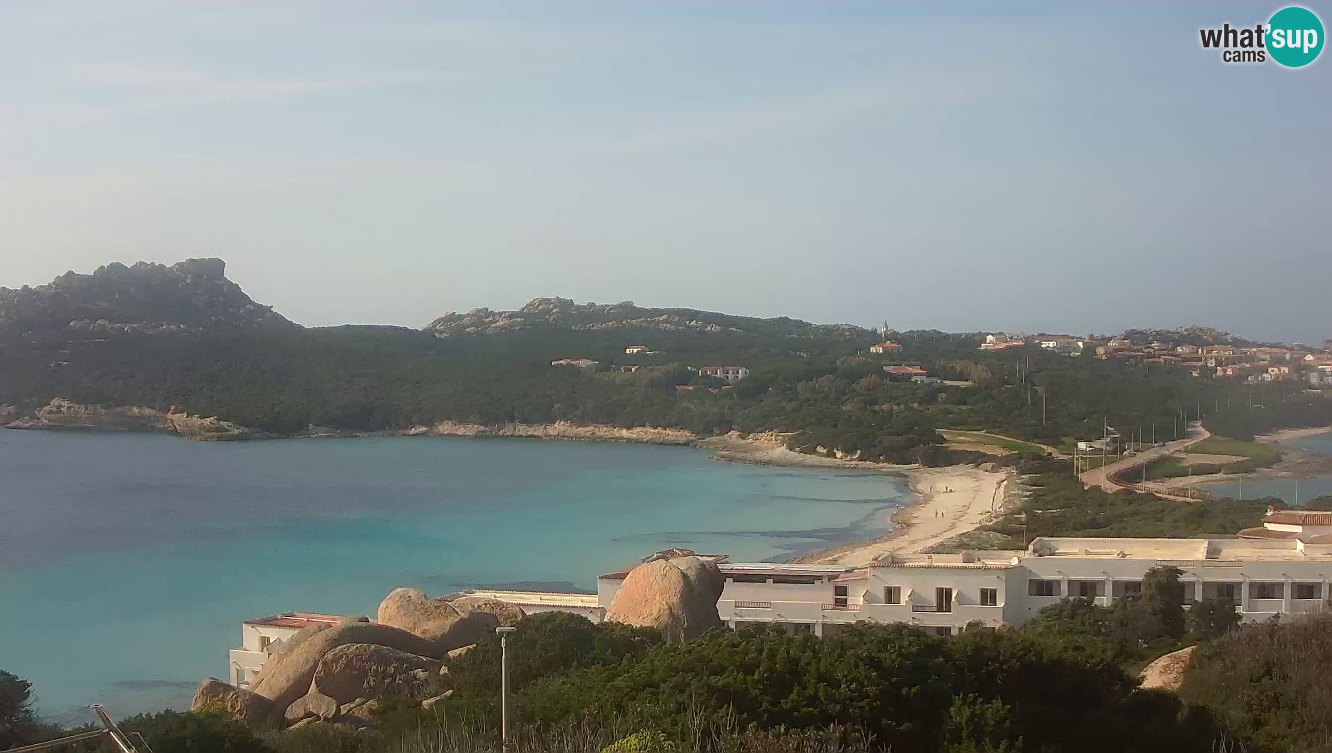 Live Webcam Capo Testa la spiaggia dei due mari – Santa Teresa Gallura – livecam Sardegna