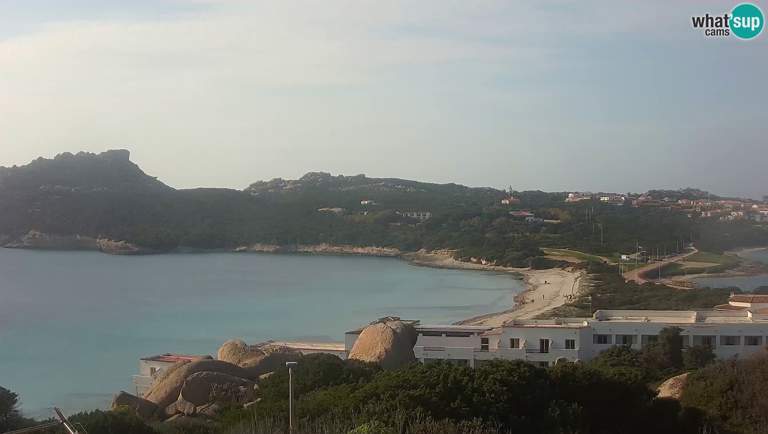 Live Webcam Capo Testa la spiaggia dei due mari – Santa Teresa Gallura – livecam Sardegna