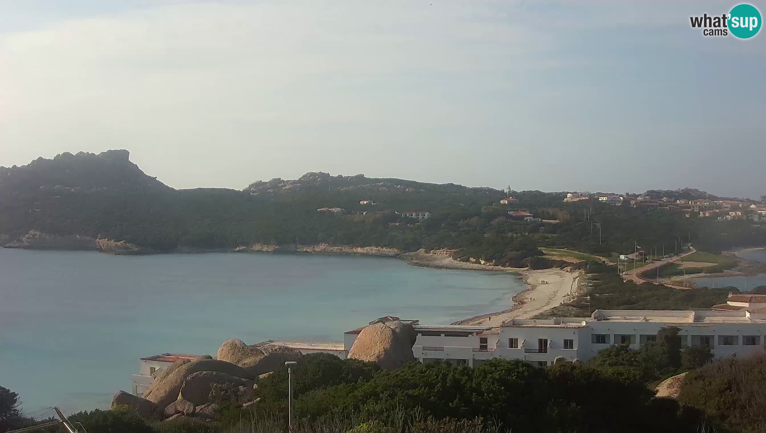 Webcam en vivo Capo Testa la playa de 2 mar – Santa Teresa Gallura – livecam Sardinia