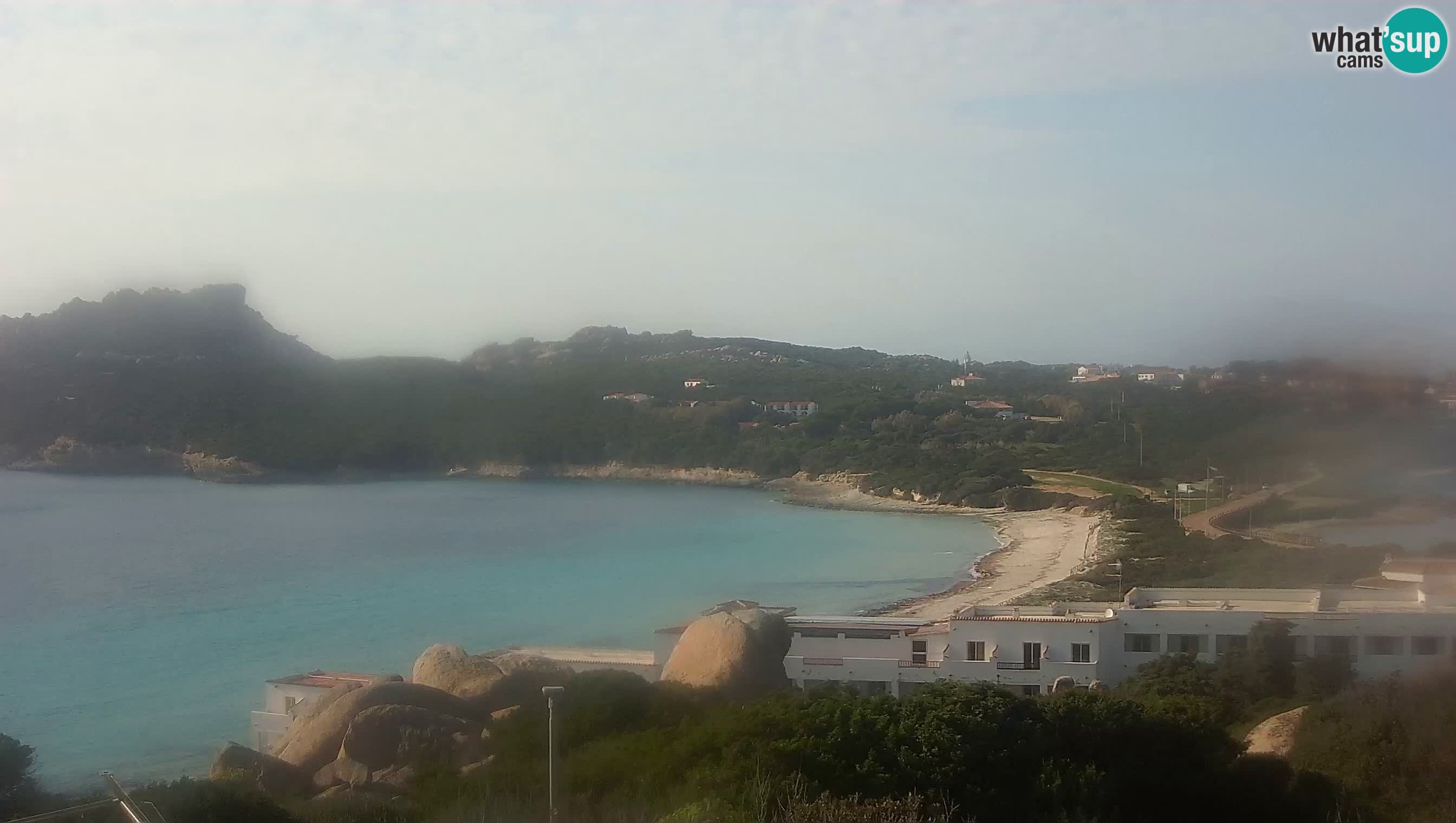 Webcam en vivo Capo Testa la playa de 2 mar – Santa Teresa Gallura – livecam Sardinia