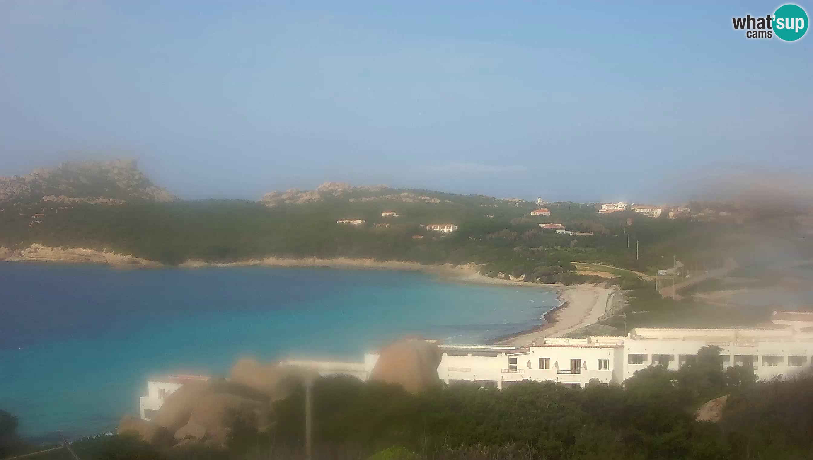 Live Webcam Capo Testa der Strand von 2 Meer – Santa Teresa Gallura – livecam Sardinien