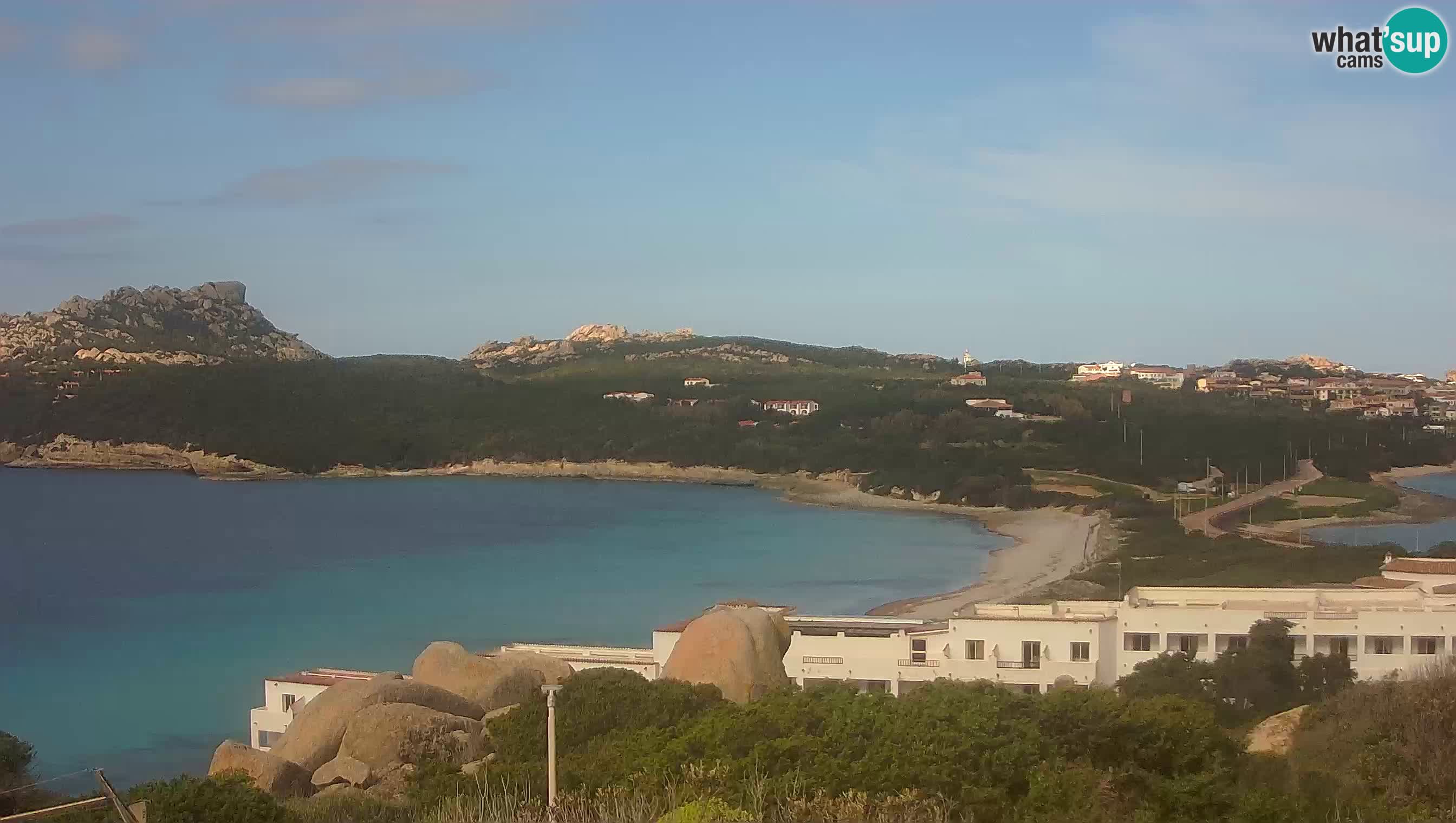 Webcam en vivo Capo Testa la playa de 2 mar – Santa Teresa Gallura – livecam Sardinia