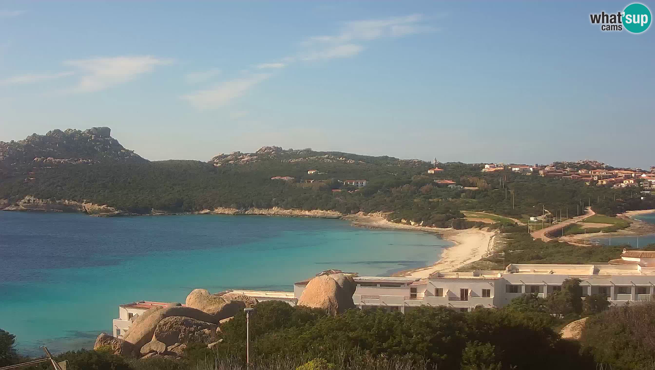 Web kamera uživo Capo Testa plaža s 2 mora – Santa Teresa Gallura – kamera uživo Sardinija