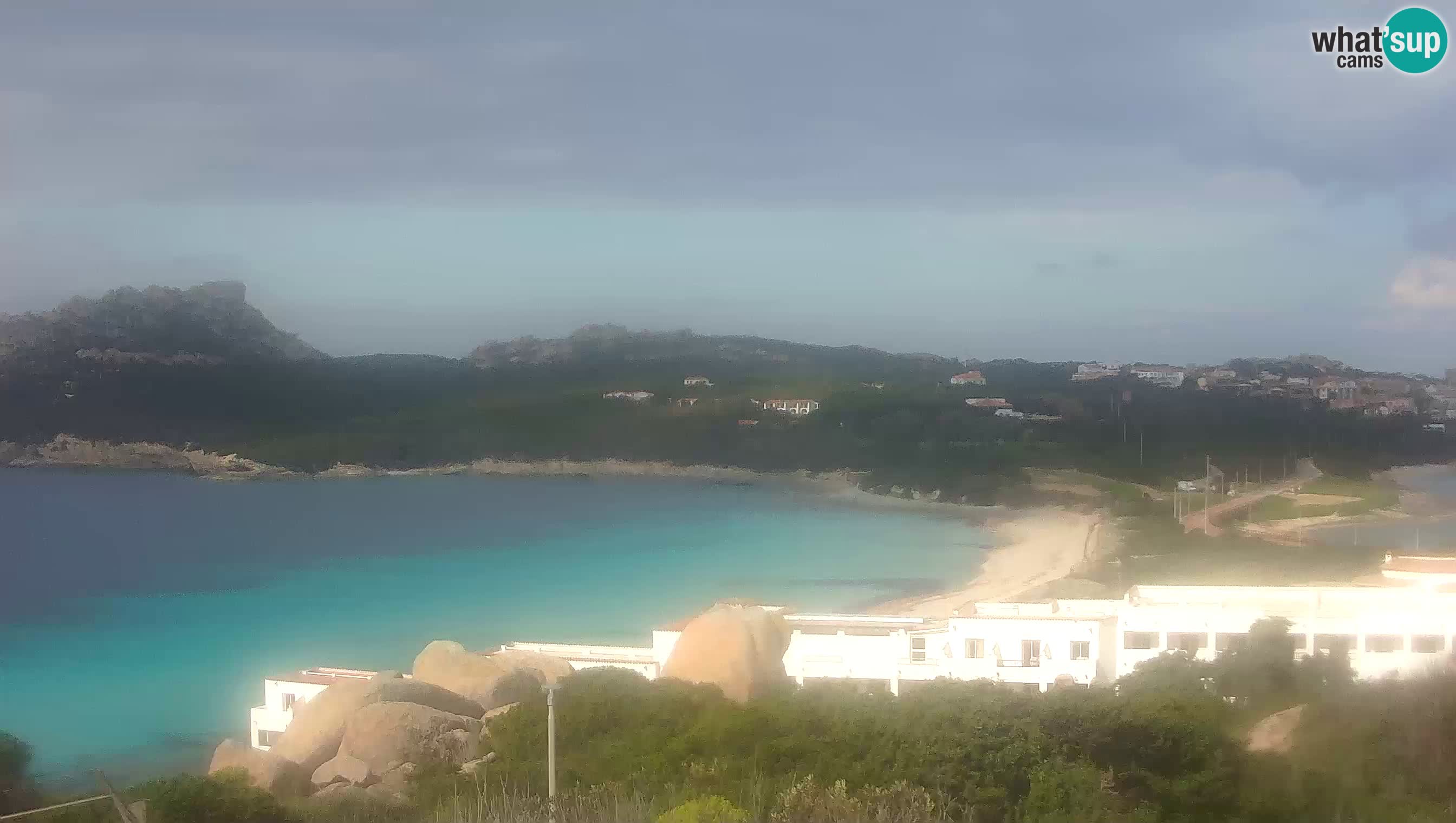 Webcam en vivo Capo Testa la playa de 2 mar – Santa Teresa Gallura – livecam Sardinia