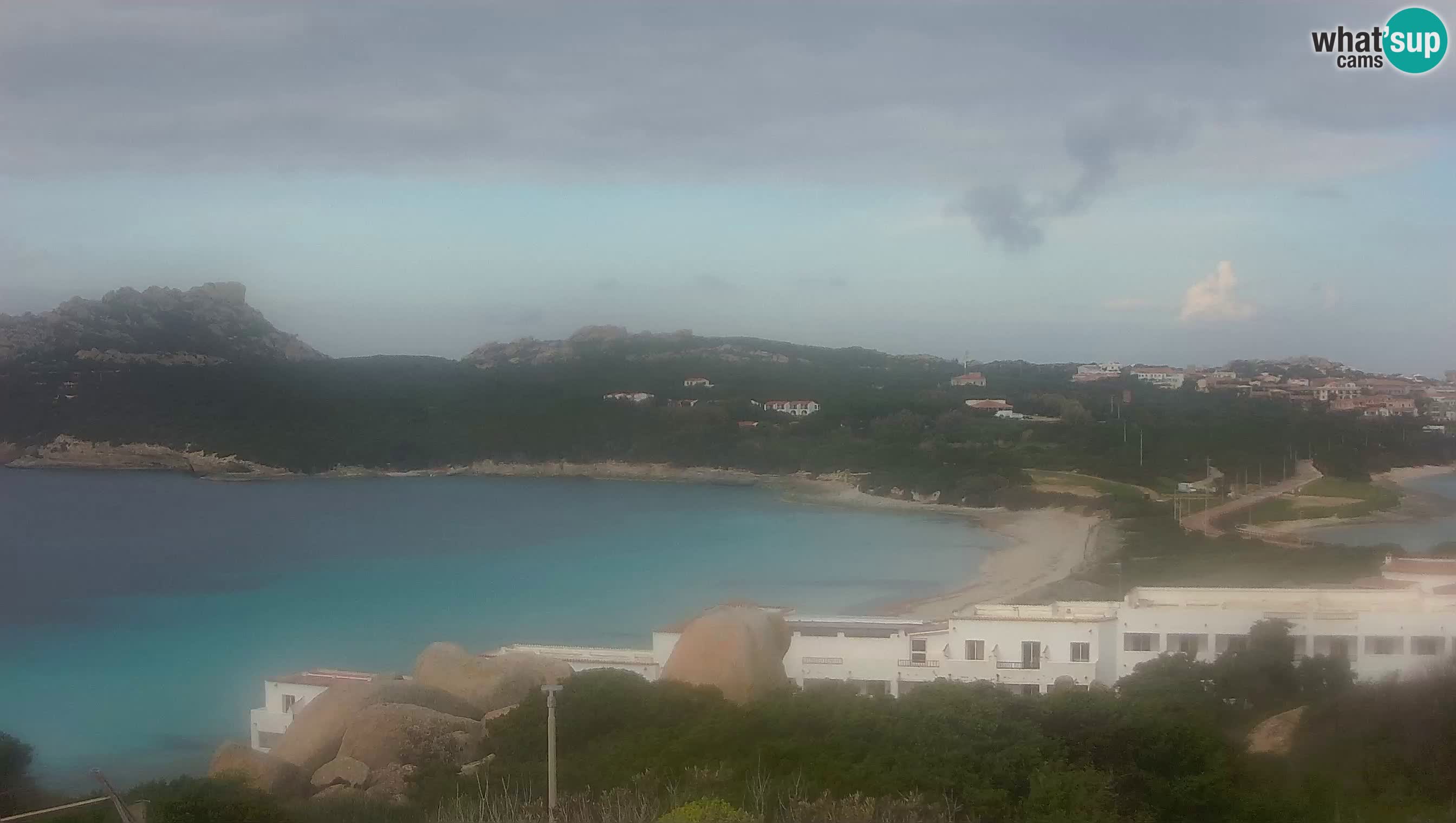 Live Webcam Capo Testa der Strand von 2 Meer – Santa Teresa Gallura – livecam Sardinien