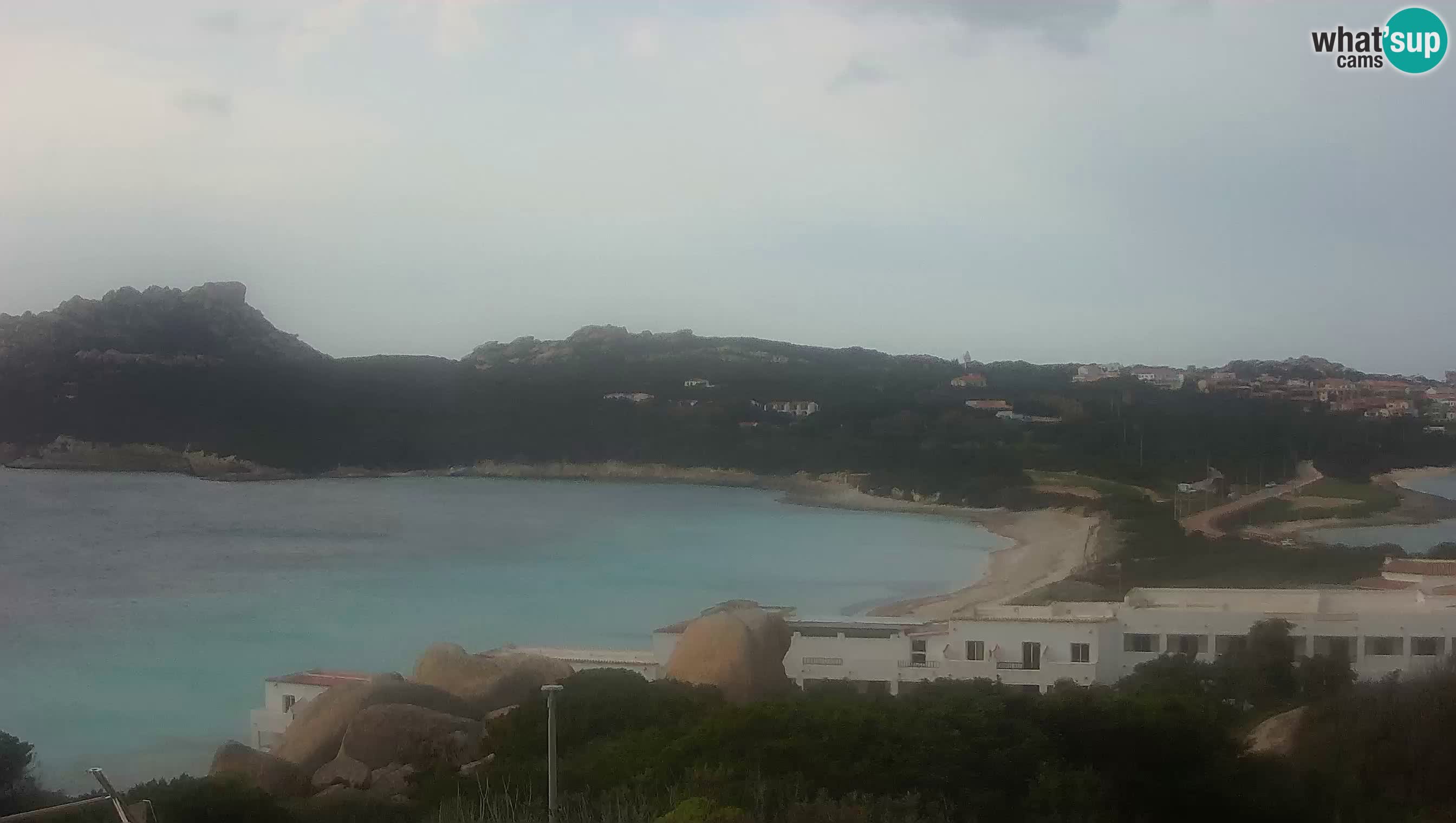 Live Webcam Capo Testa der Strand von 2 Meer – Santa Teresa Gallura – livecam Sardinien