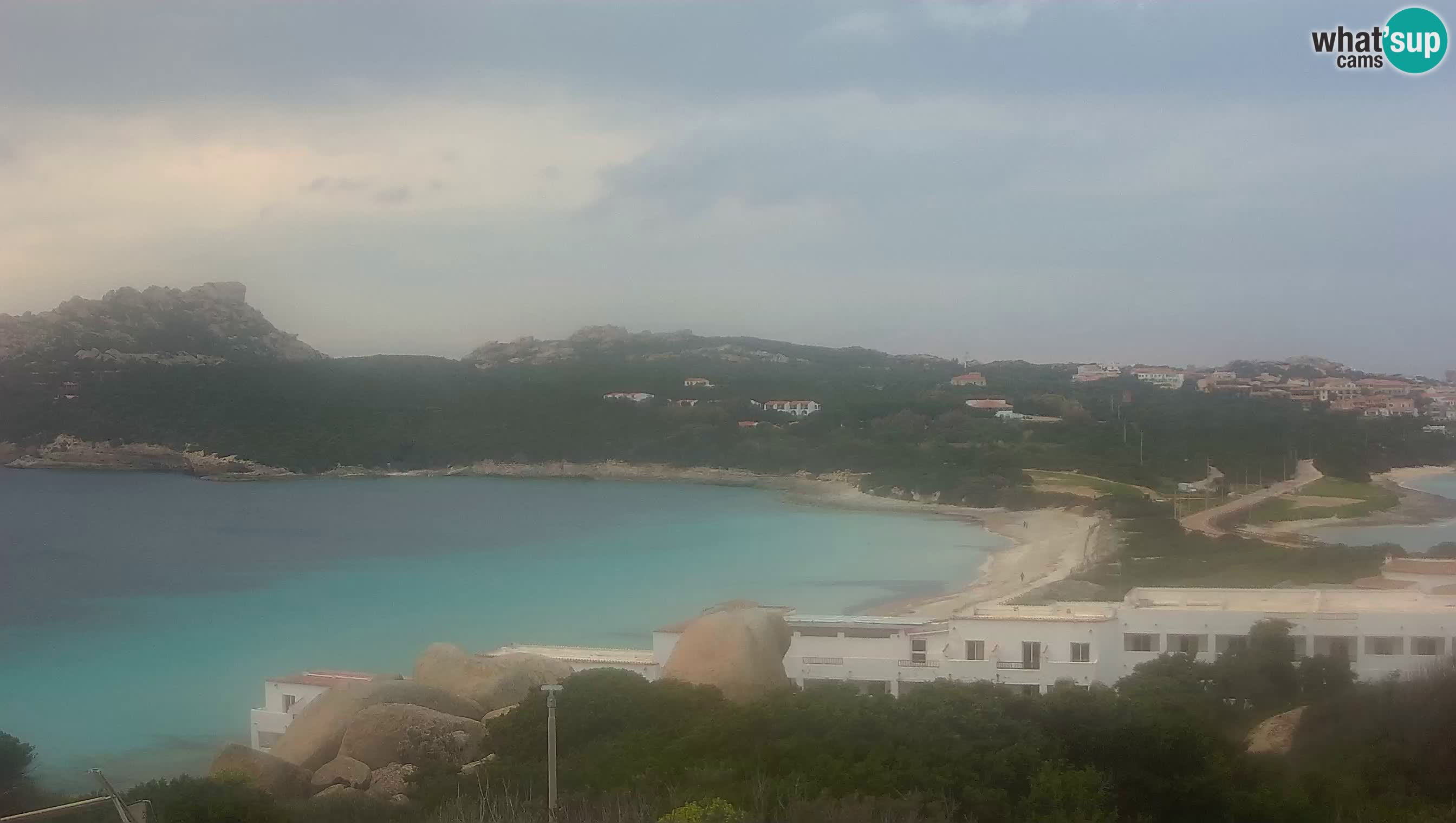 Live Webcam Capo Testa la plage de 2 mer – Santa Teresa Gallura – livecam Sardaigne