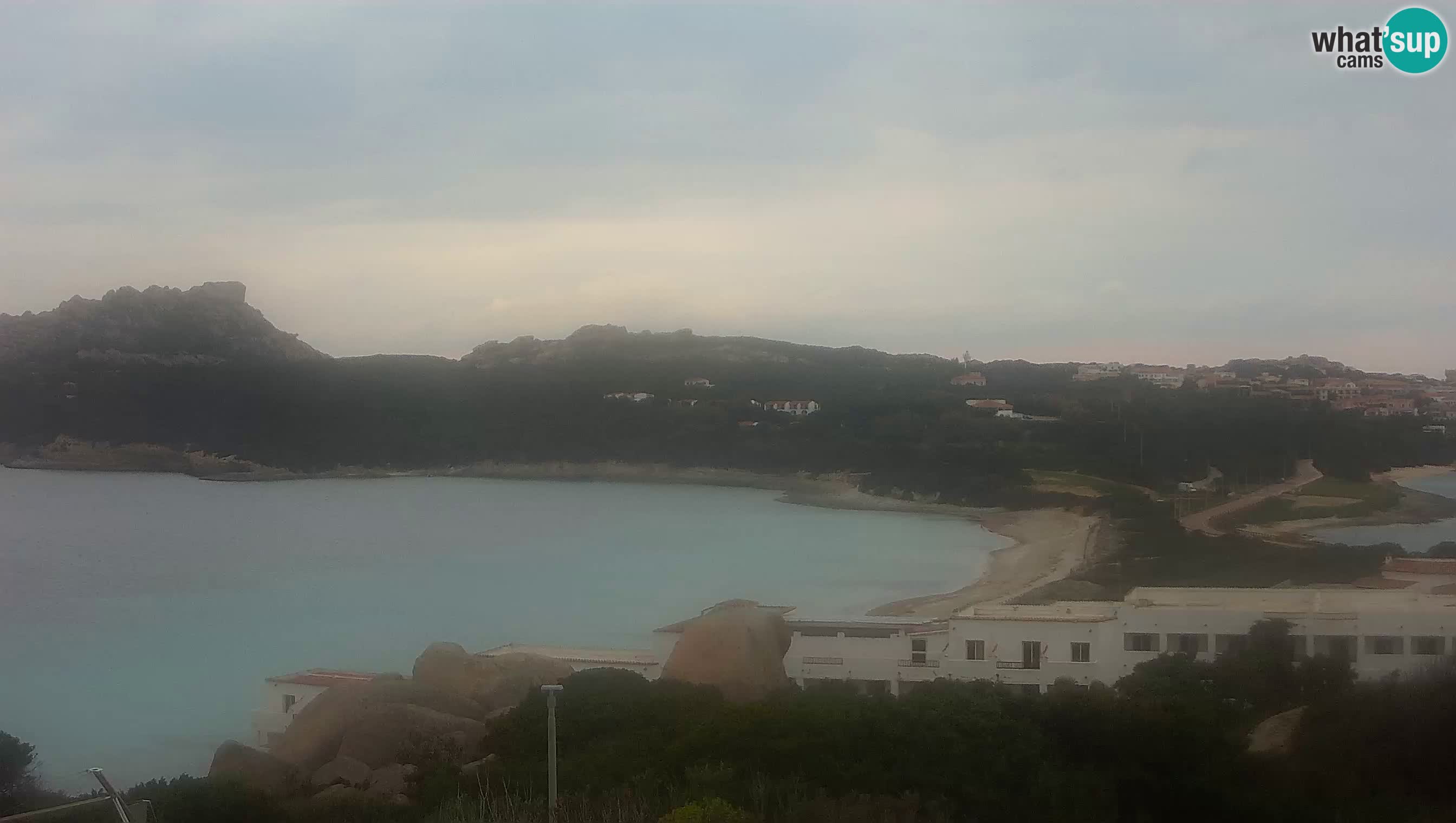 Live Webcam Capo Testa der Strand von 2 Meer – Santa Teresa Gallura – livecam Sardinien