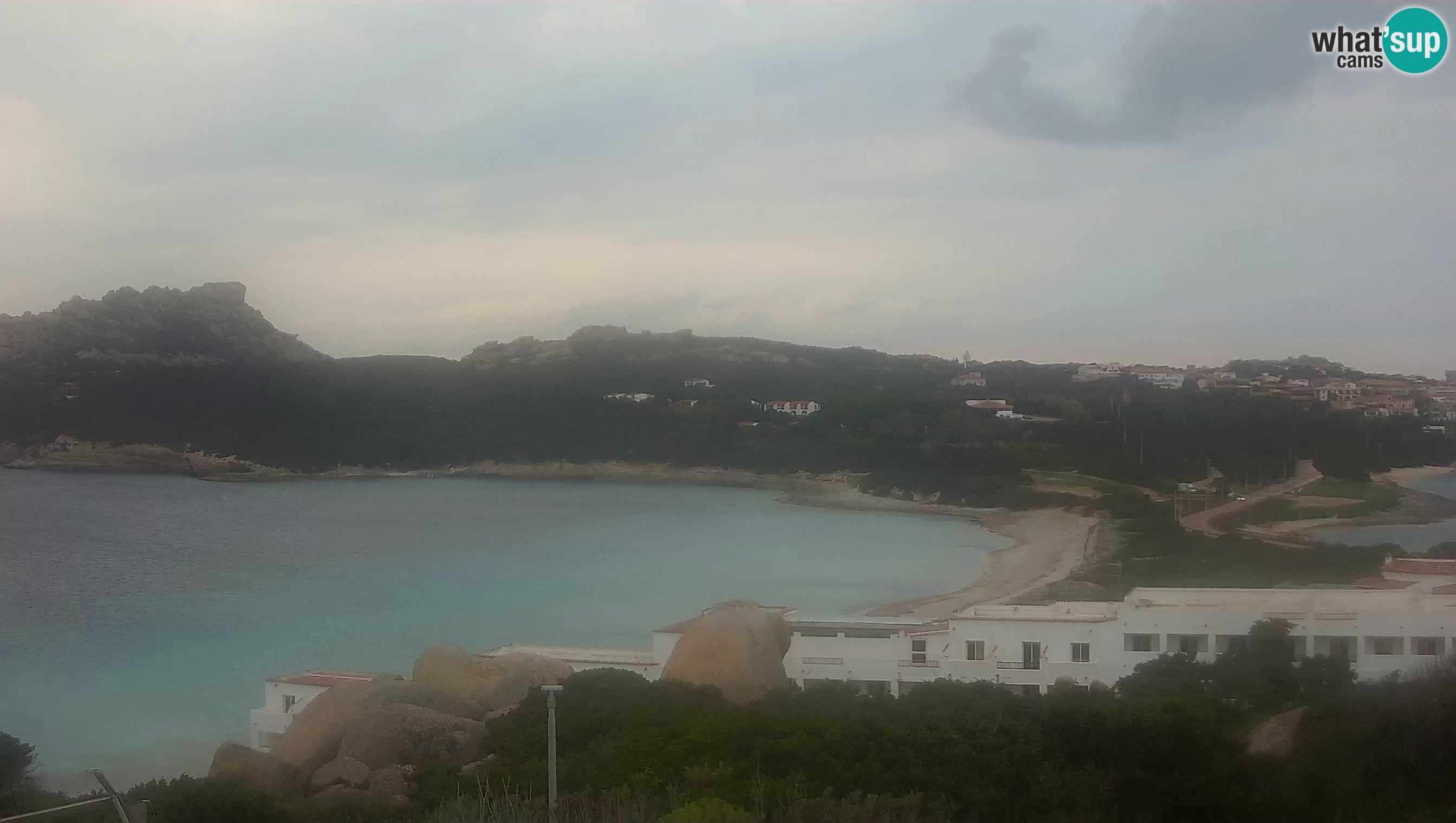 Webcam en vivo Capo Testa la playa de 2 mar – Santa Teresa Gallura – livecam Sardinia