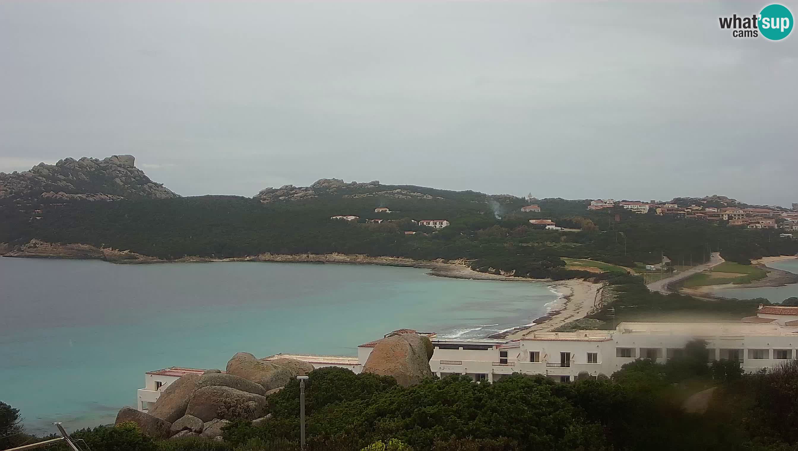 Live Webcam Capo Testa the beach of 2 sea – Santa Teresa Gallura – livecam Sardinia