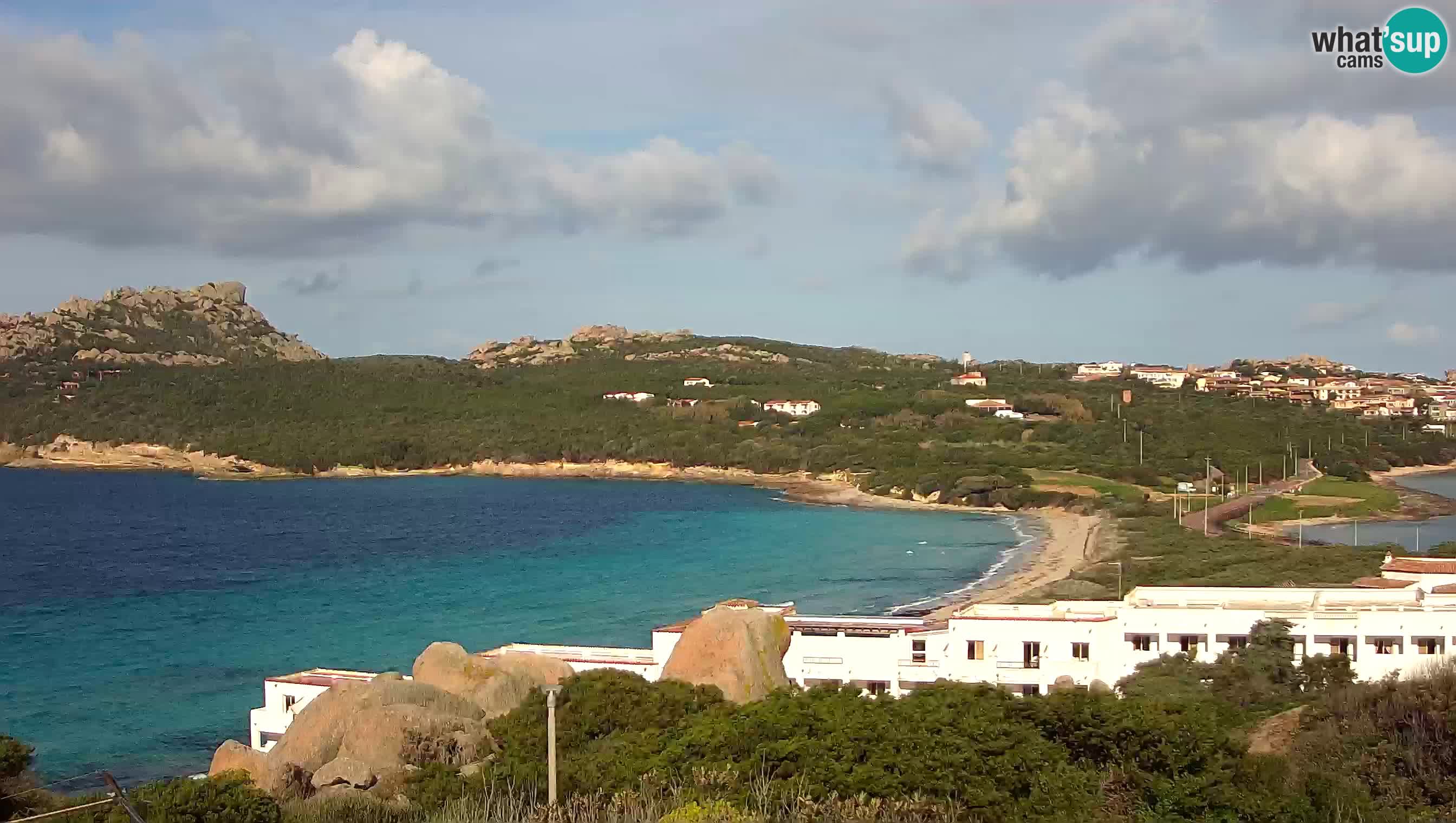 Webcam en vivo Capo Testa la playa de 2 mar – Santa Teresa Gallura – livecam Sardinia