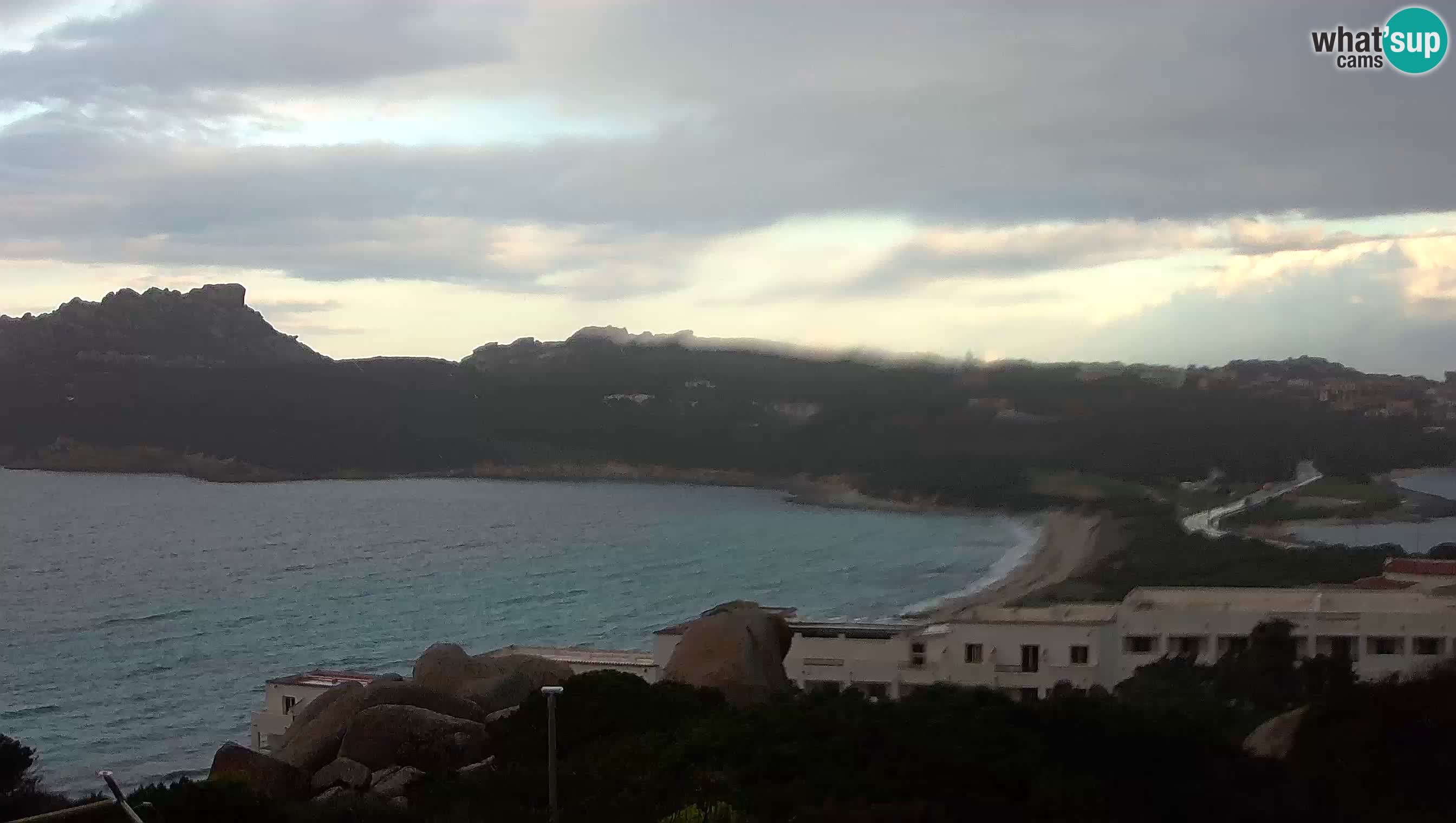 Webcam en vivo Capo Testa la playa de 2 mar – Santa Teresa Gallura – livecam Sardinia