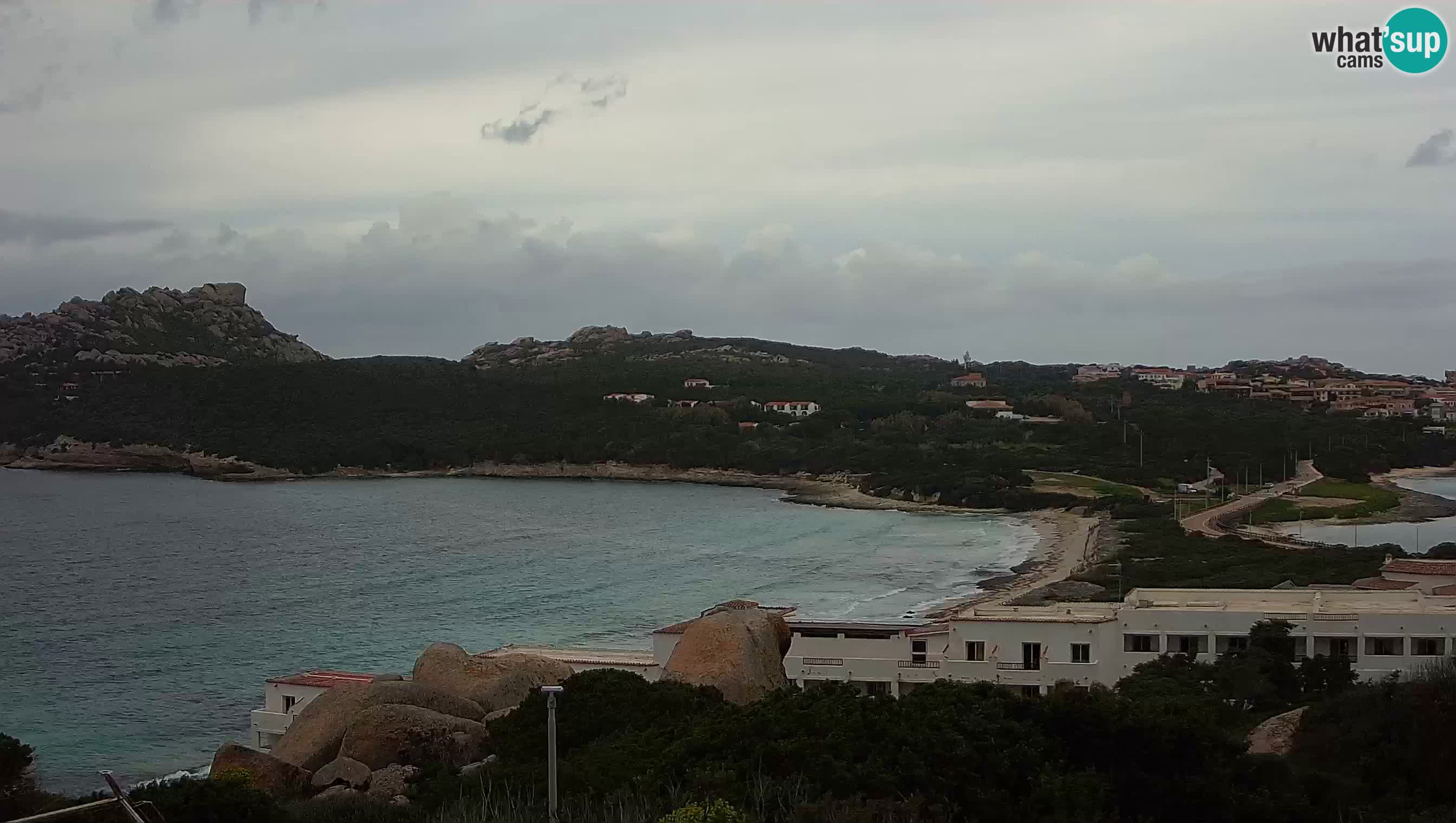 Webcam en vivo Capo Testa la playa de 2 mar – Santa Teresa Gallura – livecam Sardinia