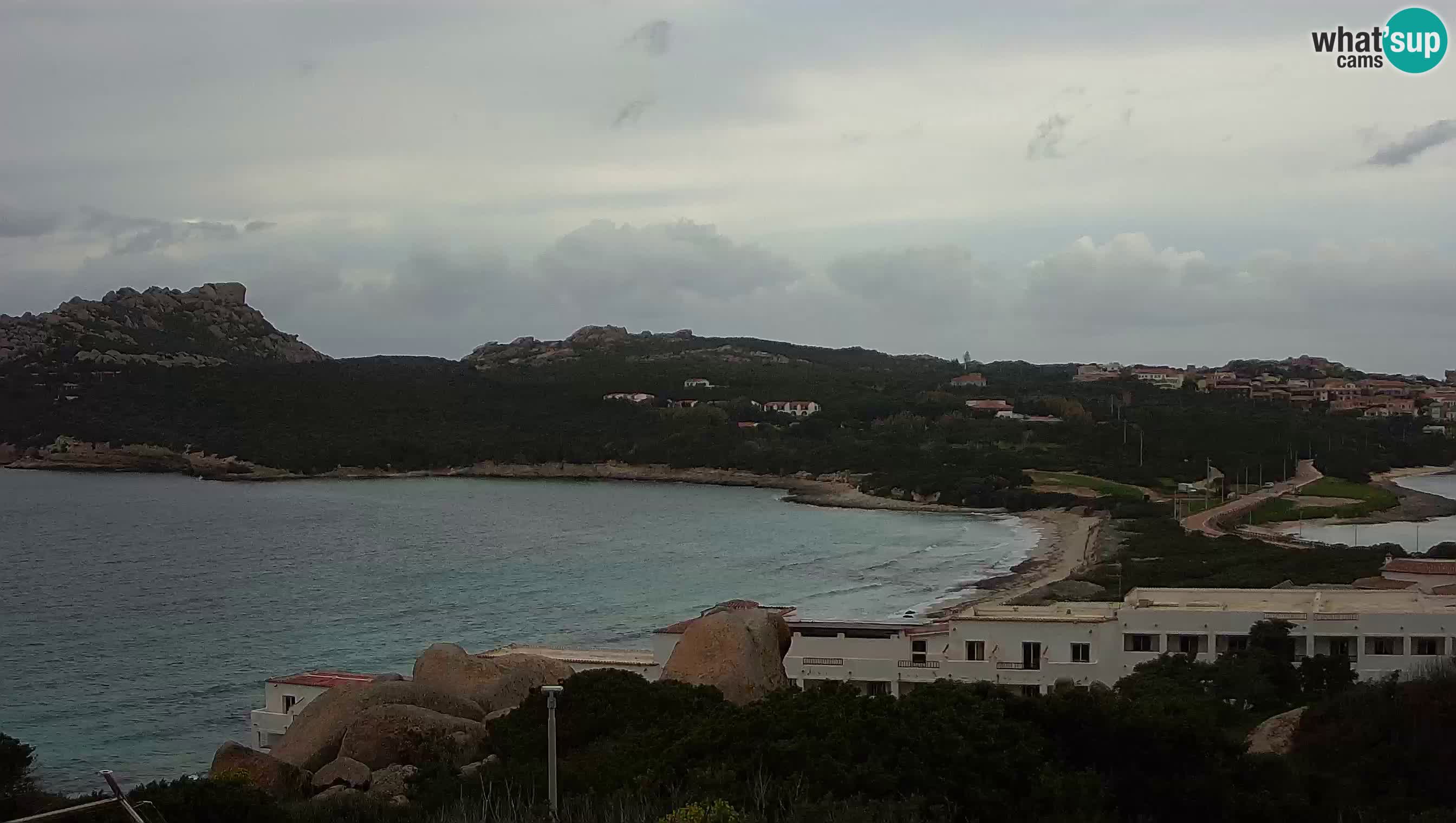 Spletna kamera v živo Capo Testa plaža dveh morij – Santa Teresa Gallura – Sardinija