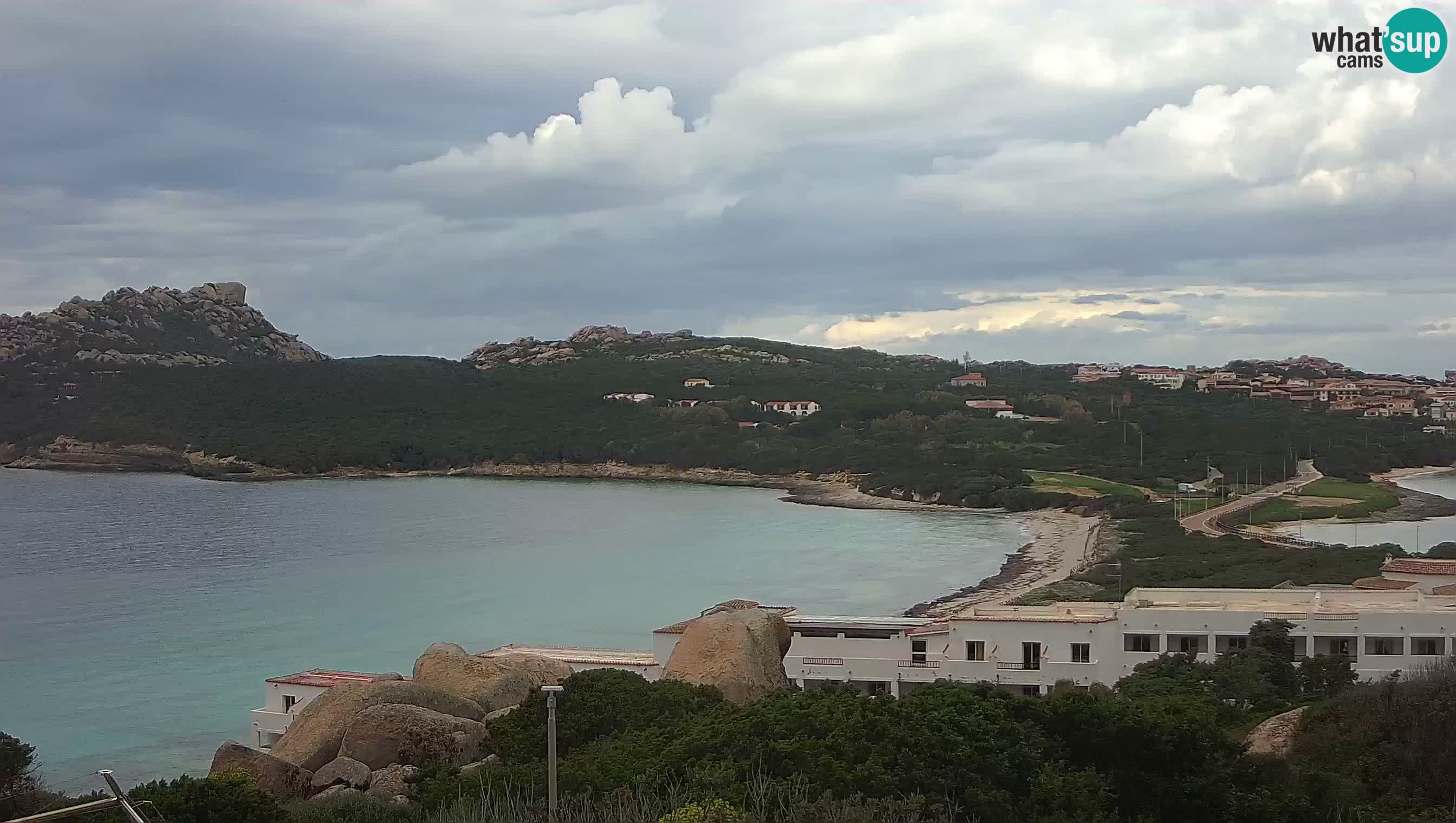 Webcam en vivo Capo Testa la playa de 2 mar – Santa Teresa Gallura – livecam Sardinia