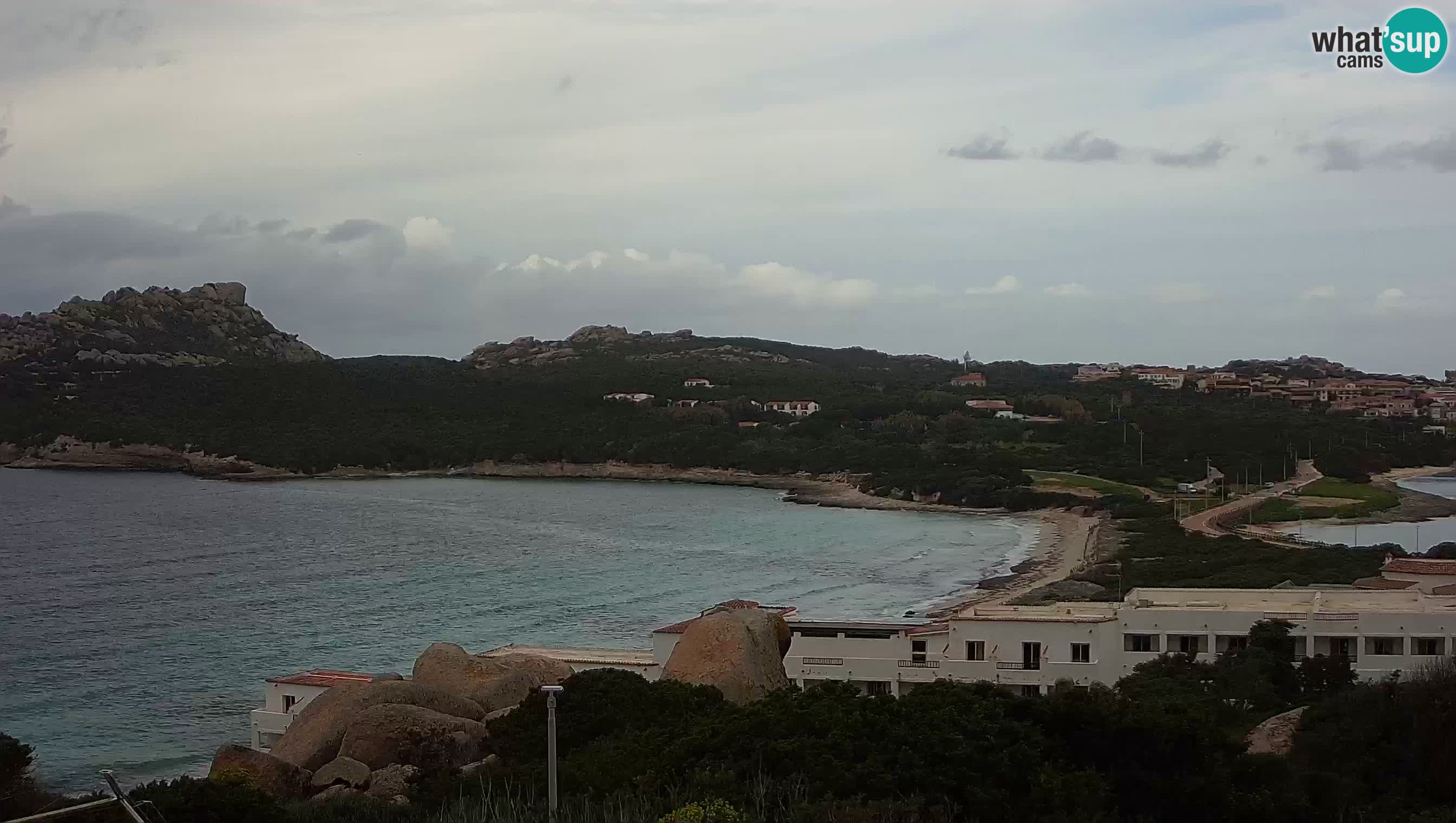 Spletna kamera v živo Capo Testa plaža dveh morij – Santa Teresa Gallura – Sardinija