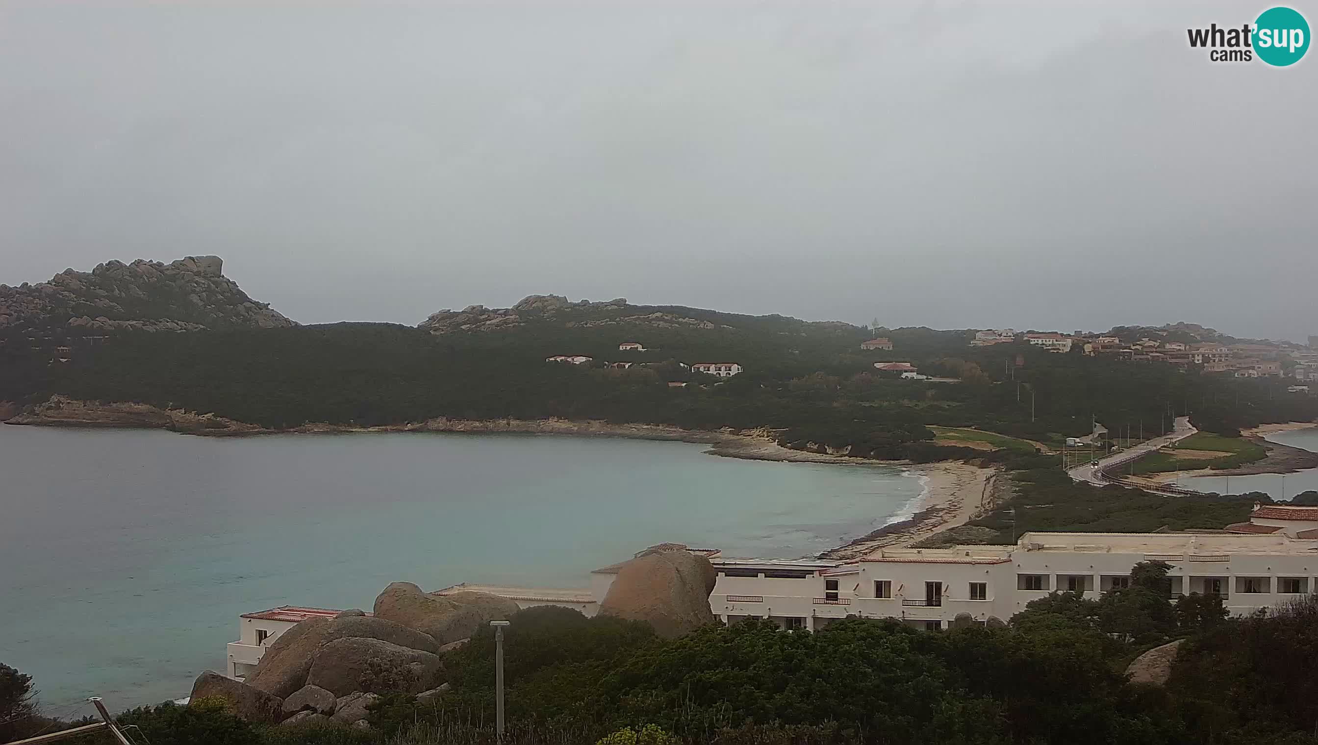 Webcam en vivo Capo Testa la playa de 2 mar – Santa Teresa Gallura – livecam Sardinia