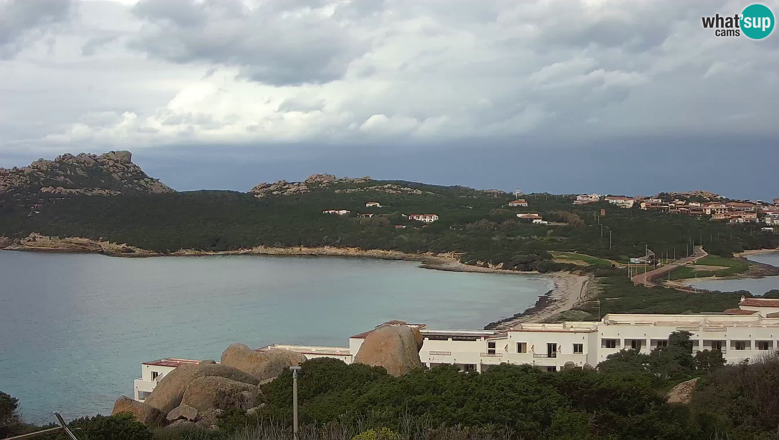 Live Webcam Capo Testa the beach of 2 sea – Santa Teresa Gallura – livecam Sardinia