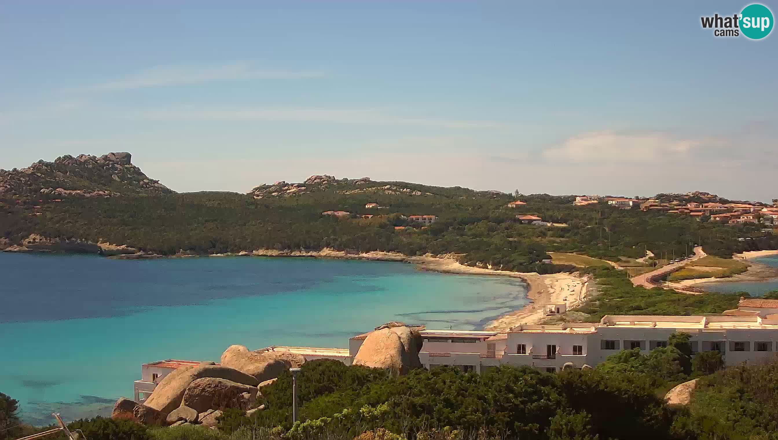 Live Webcam Capo Testa the beach of 2 sea – Santa Teresa Gallura – livecam Sardinia