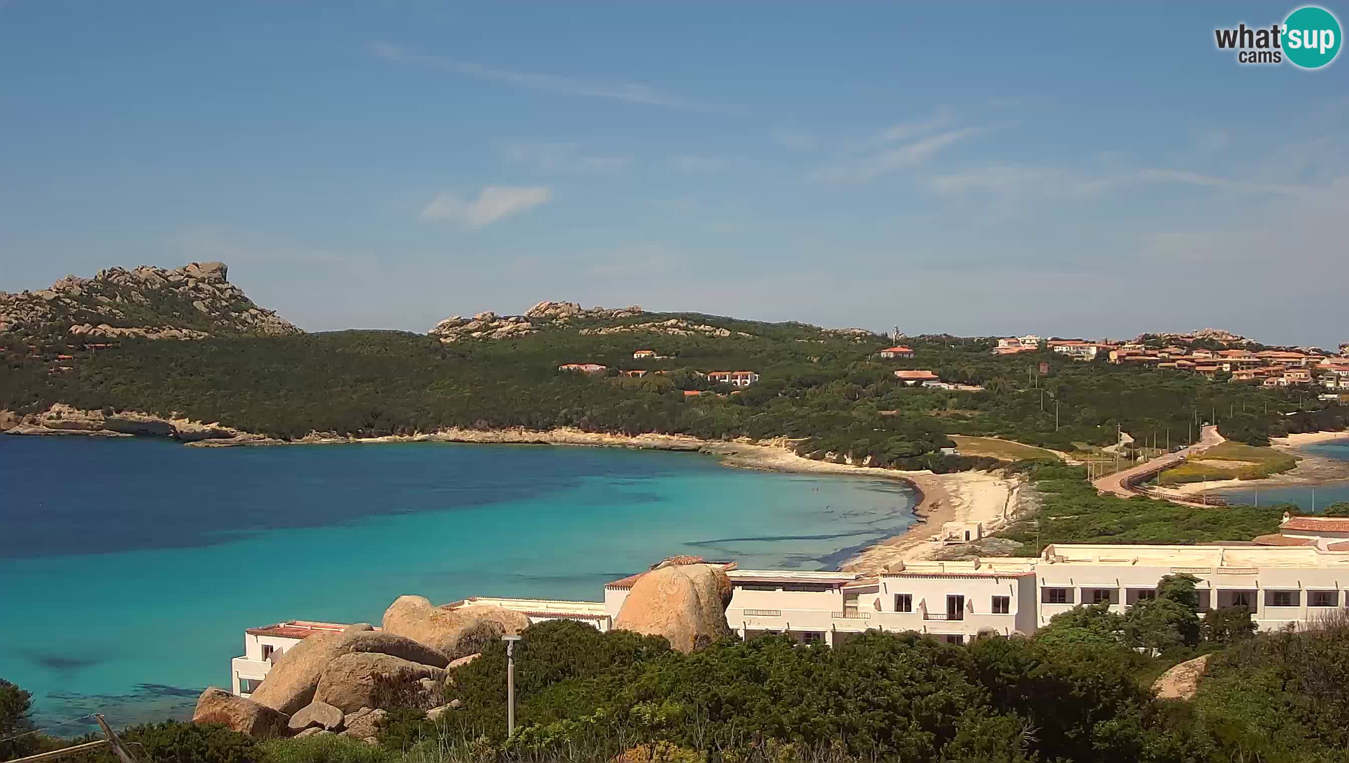 Live Webcam Capo Testa the beach of 2 sea – Santa Teresa Gallura – livecam Sardinia