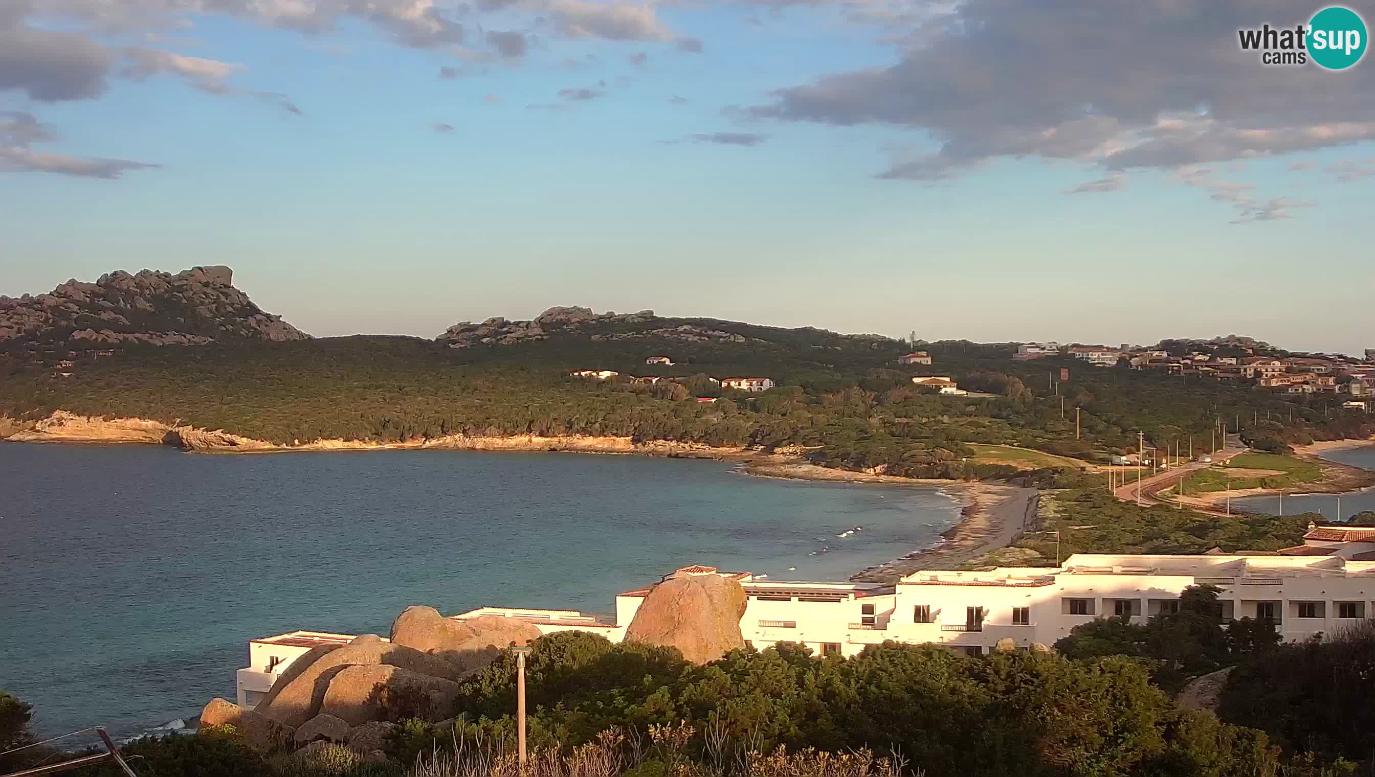 Live Webcam Capo Testa la spiaggia dei due mari – Santa Teresa Gallura – livecam Sardegna