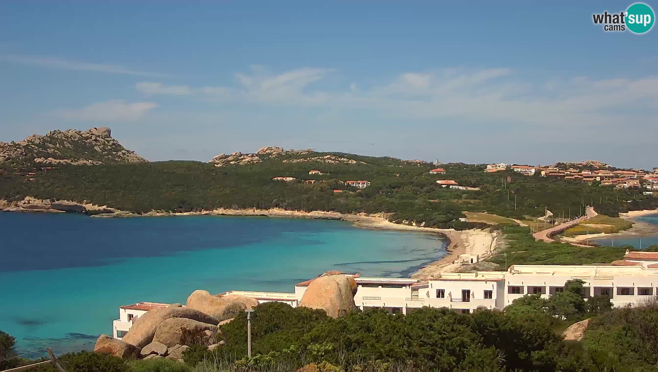 Live Webcam Capo Testa la spiaggia dei due mari – Santa Teresa Gallura – livecam Sardegna