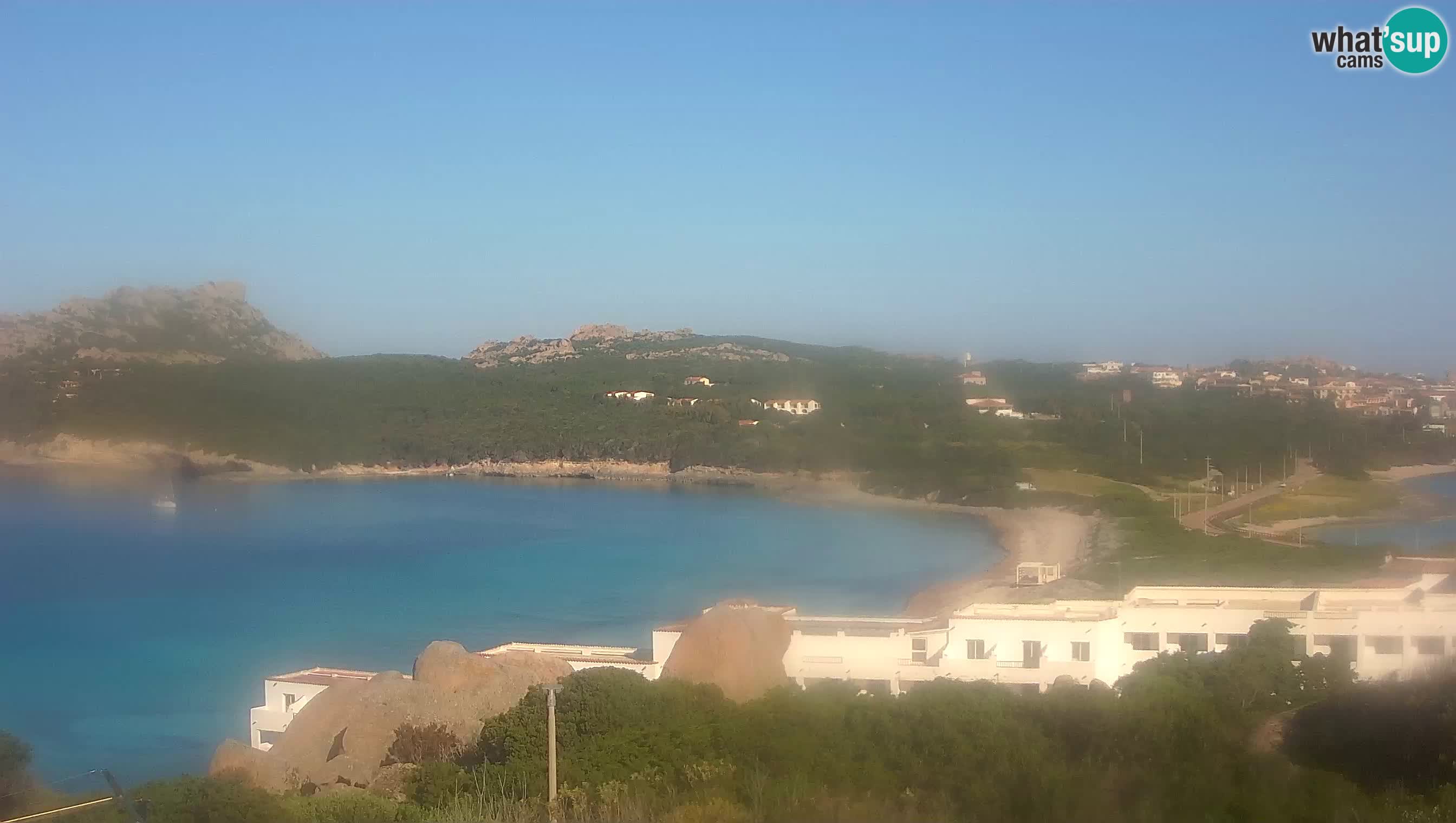 Live Webcam Capo Testa la plage de 2 mer – Santa Teresa Gallura – livecam Sardaigne