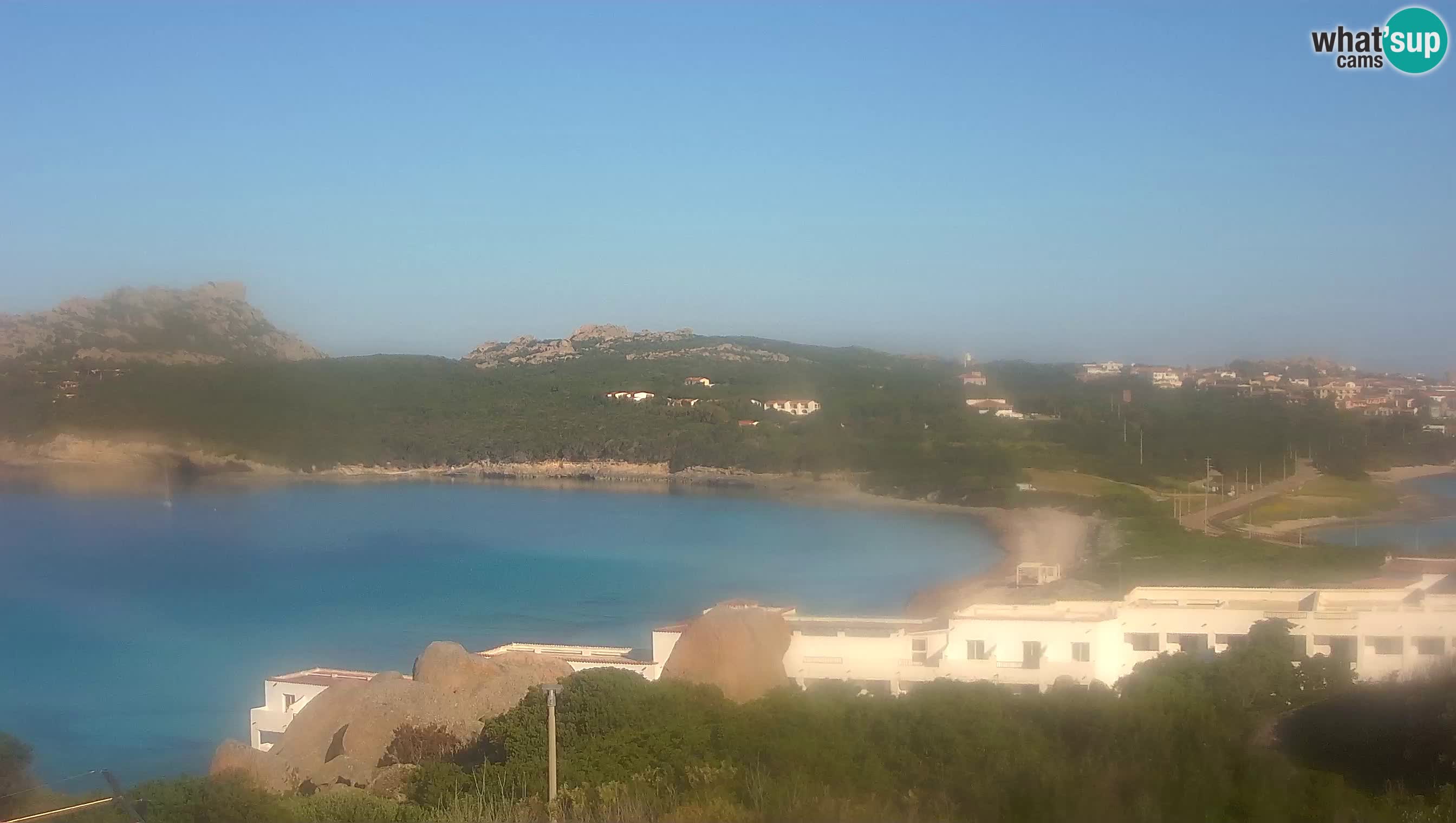 Spletna kamera v živo Capo Testa plaža dveh morij – Santa Teresa Gallura – Sardinija