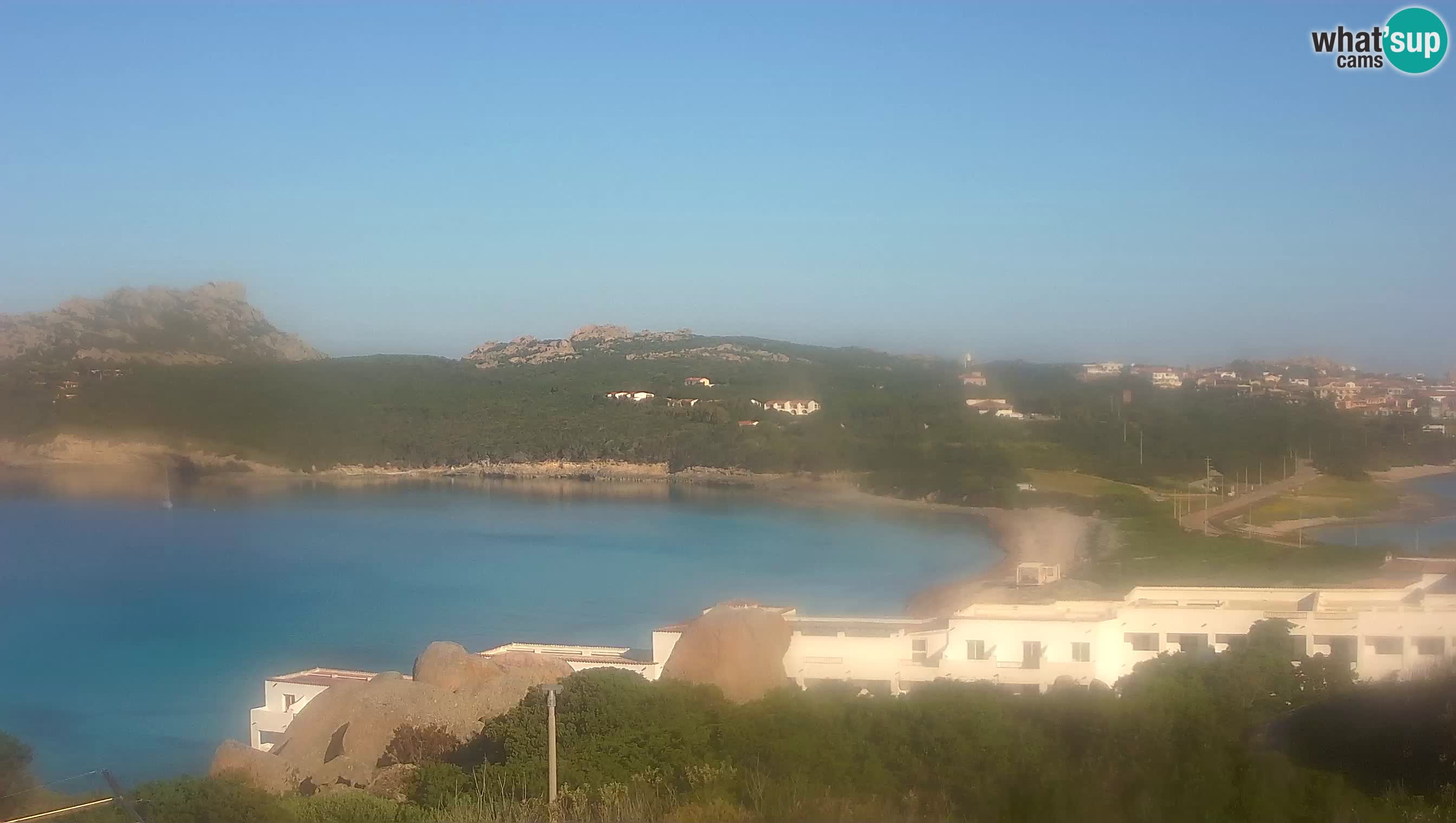 Spletna kamera v živo Capo Testa plaža dveh morij – Santa Teresa Gallura – Sardinija