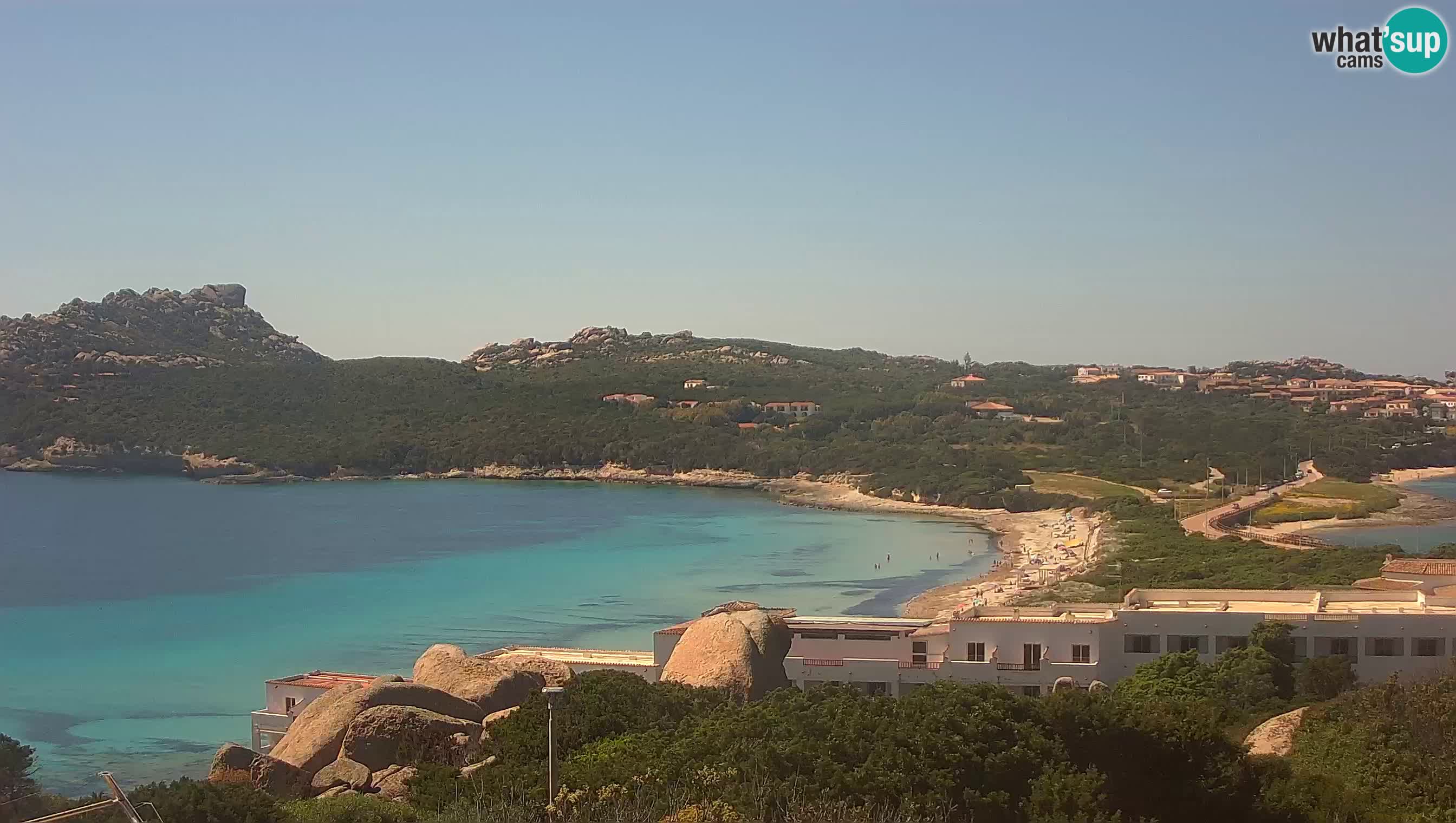 Live Webcam Capo Testa la spiaggia dei due mari – Santa Teresa Gallura – livecam Sardegna