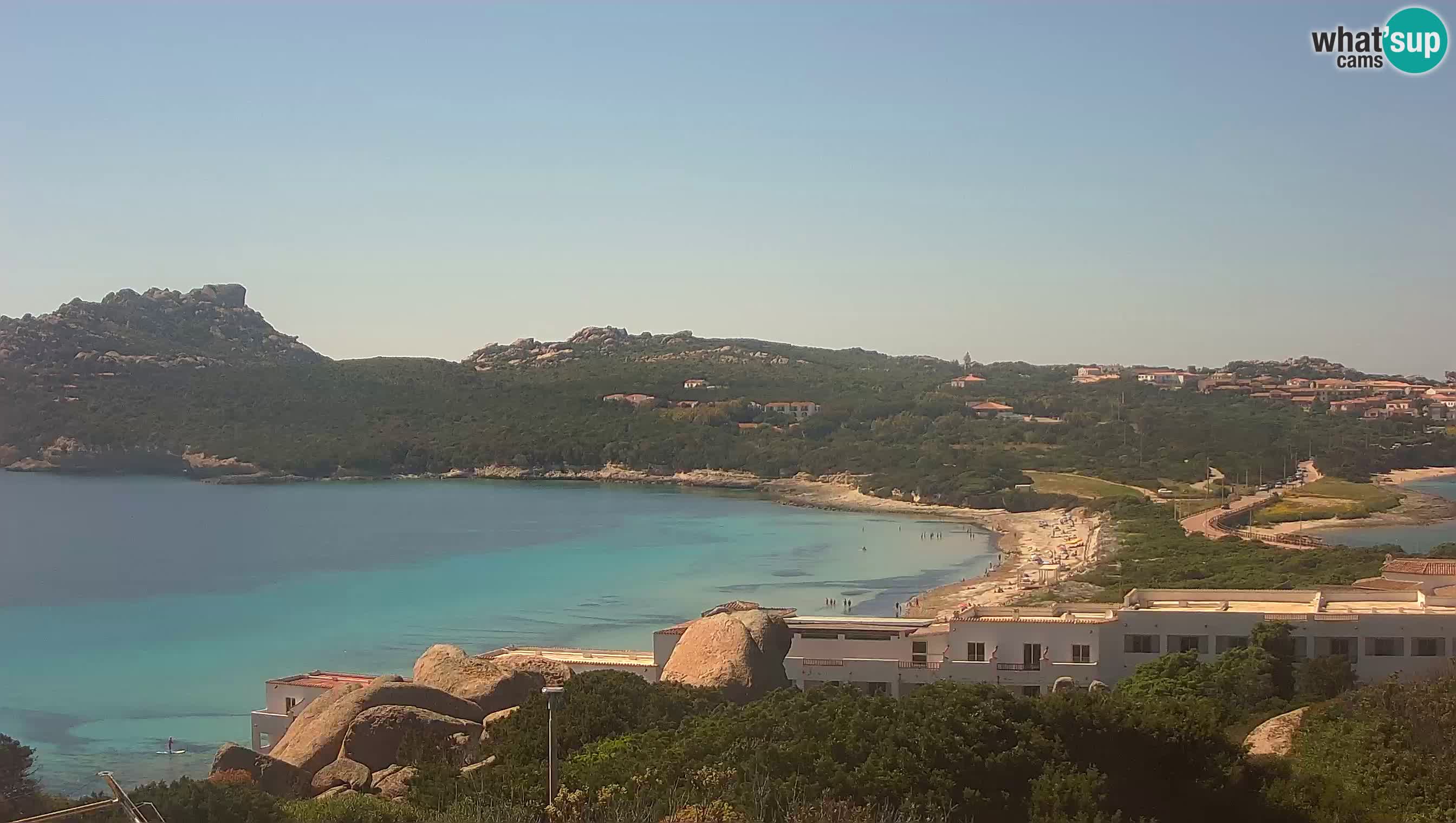 Web kamera uživo Capo Testa plaža s 2 mora – Santa Teresa Gallura – kamera uživo Sardinija
