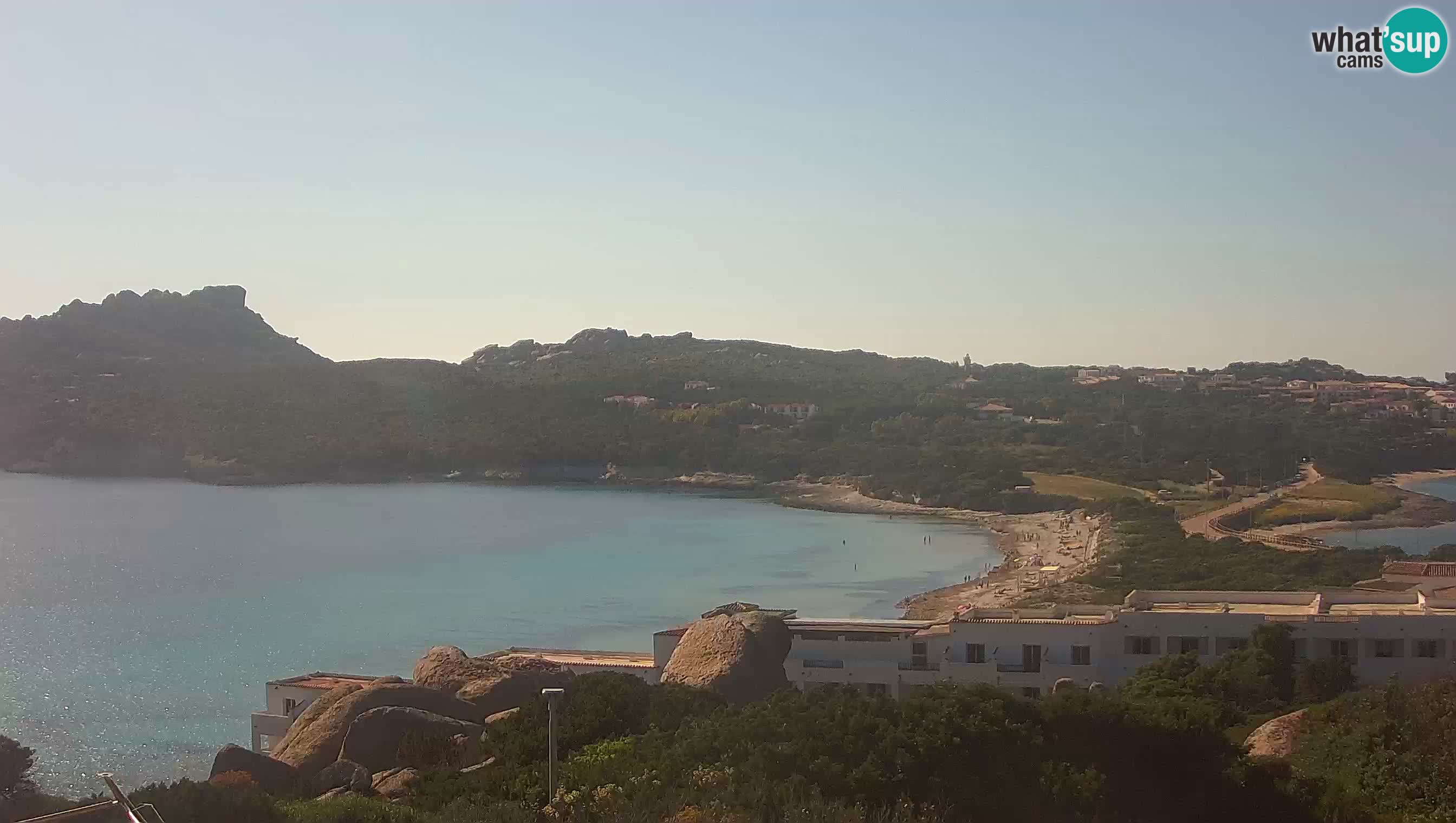 Webcam en vivo Capo Testa la playa de 2 mar – Santa Teresa Gallura – livecam Sardinia