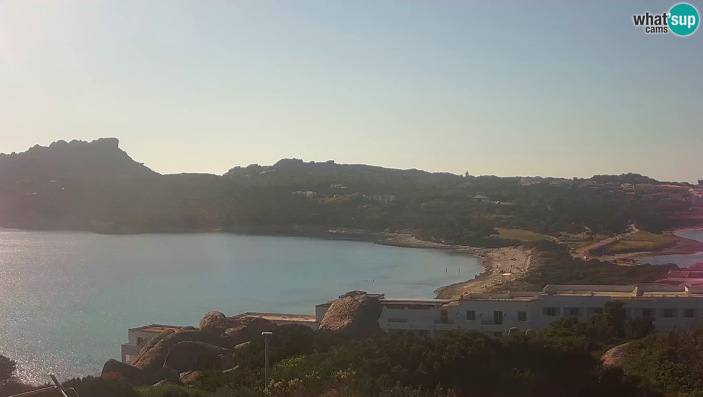 Webcam en vivo Capo Testa la playa de 2 mar – Santa Teresa Gallura – livecam Sardinia