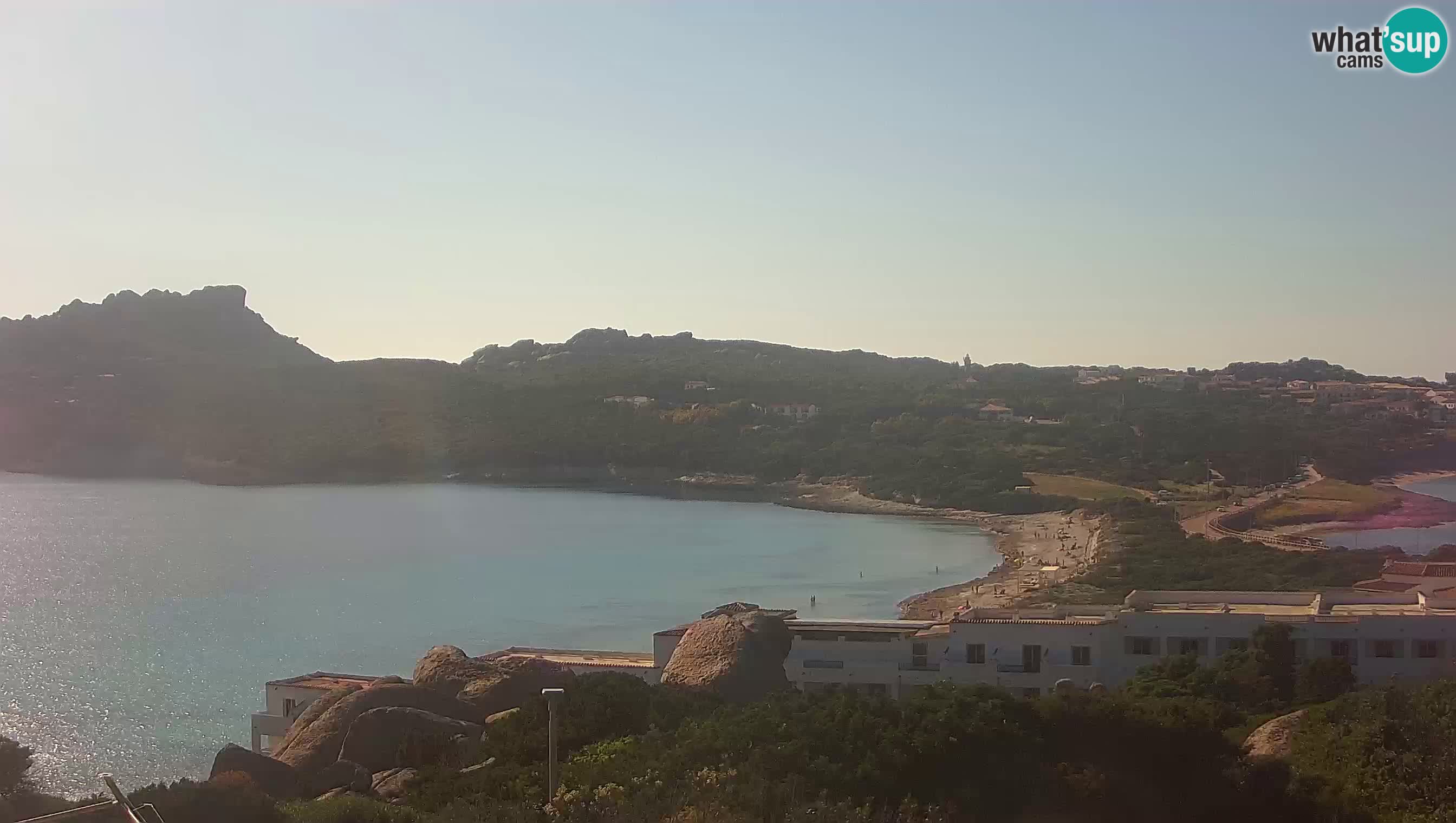 Webcam en vivo Capo Testa la playa de 2 mar – Santa Teresa Gallura – livecam Sardinia