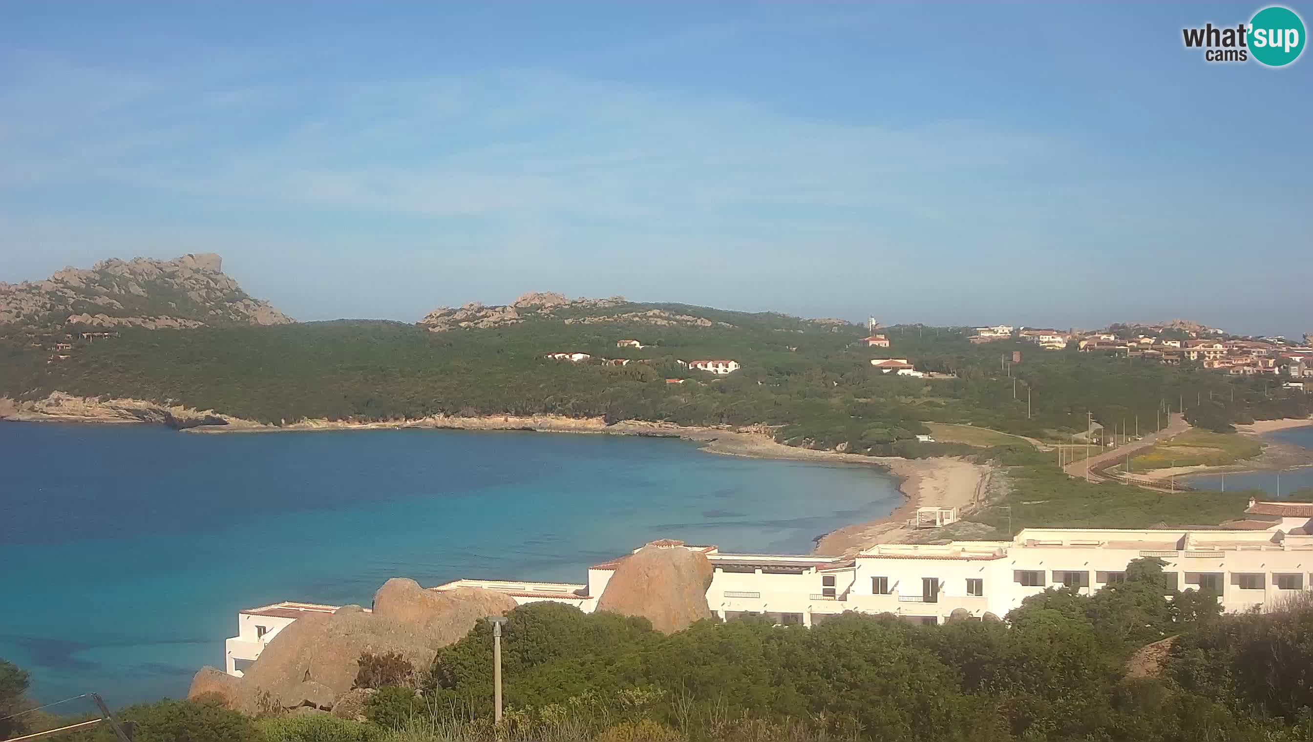 Live Webcam Capo Testa la spiaggia dei due mari – Santa Teresa Gallura – livecam Sardegna
