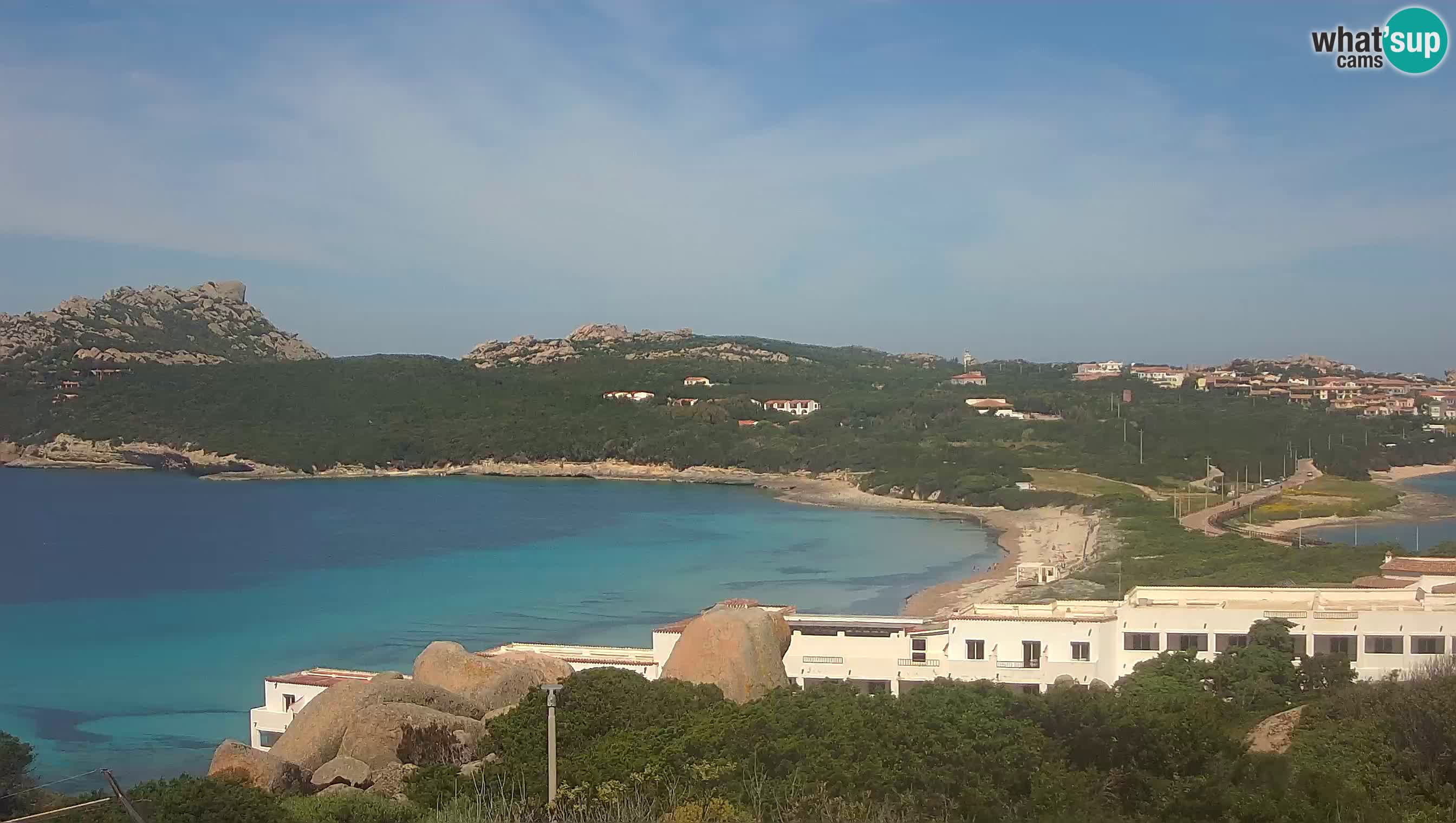 Live Webcam Capo Testa la spiaggia dei due mari – Santa Teresa Gallura – livecam Sardegna