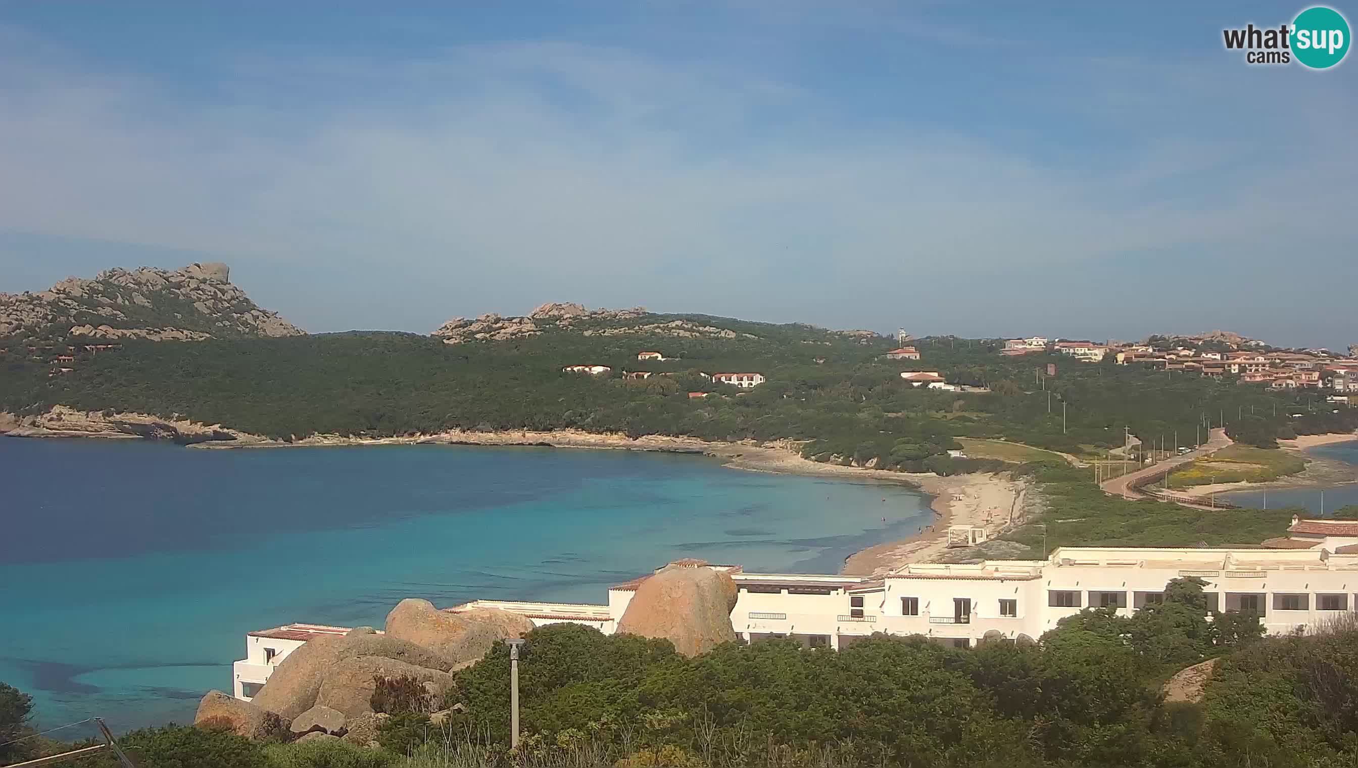 Live Webcam Capo Testa la spiaggia dei due mari – Santa Teresa Gallura – livecam Sardegna